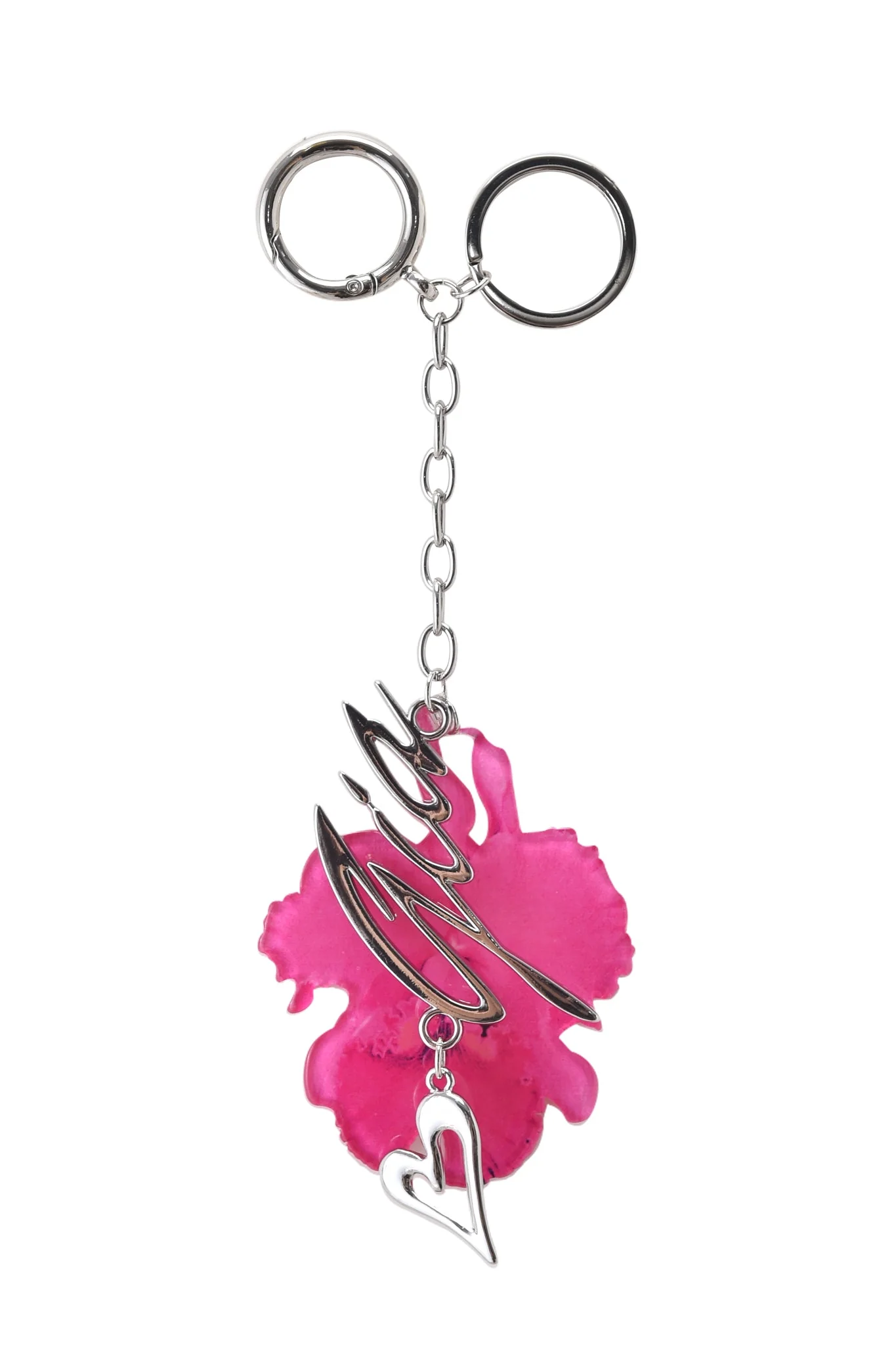 ORCHID KEYCHAIN - NEON PINK - Image 5