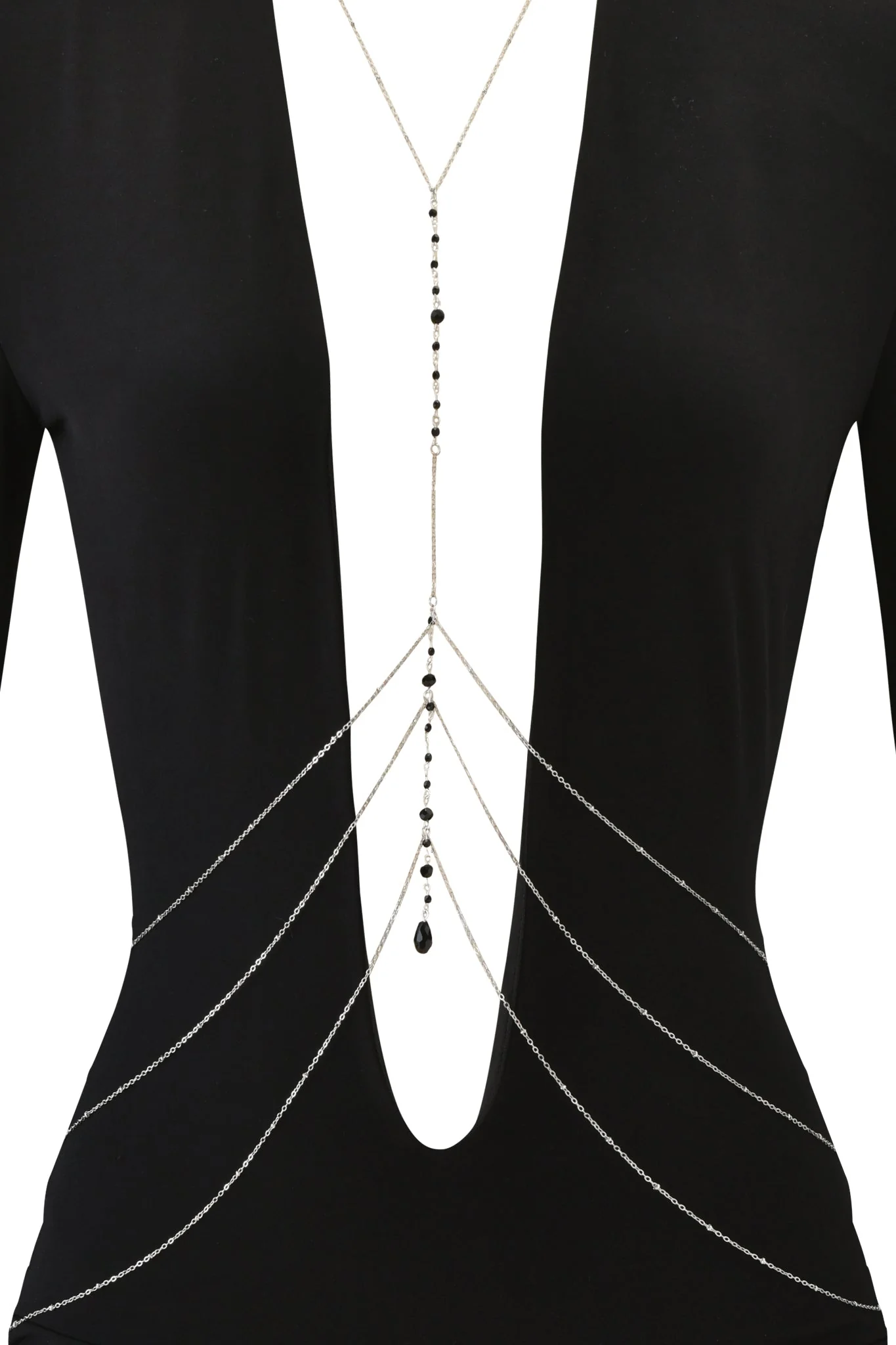 PADMA MINI DRESS - BLACK - Image 7