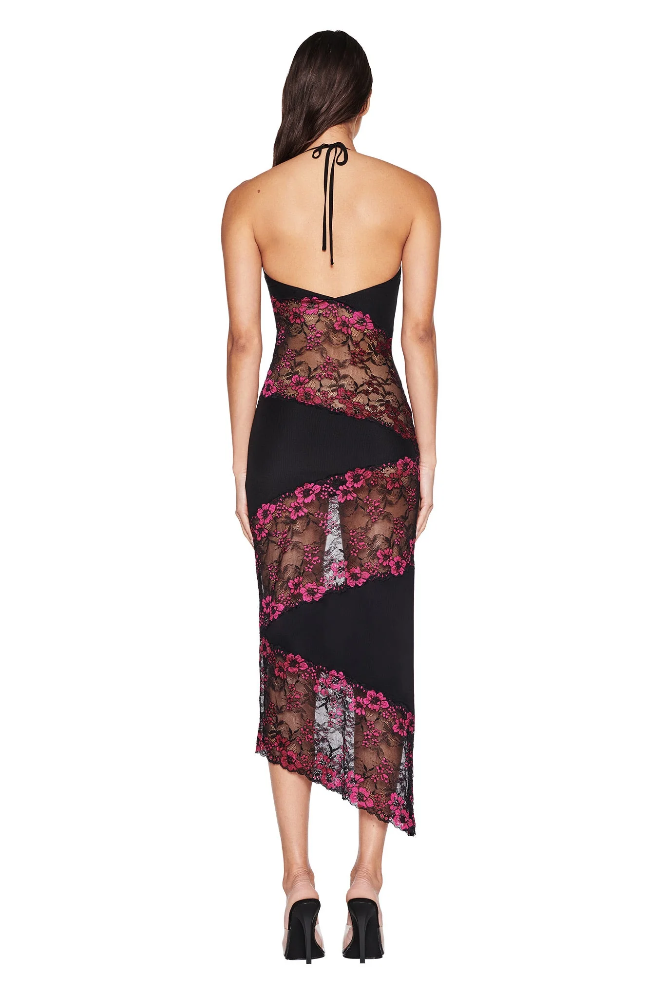 PALOMA MIDI DRESS - BLACK - Image 4
