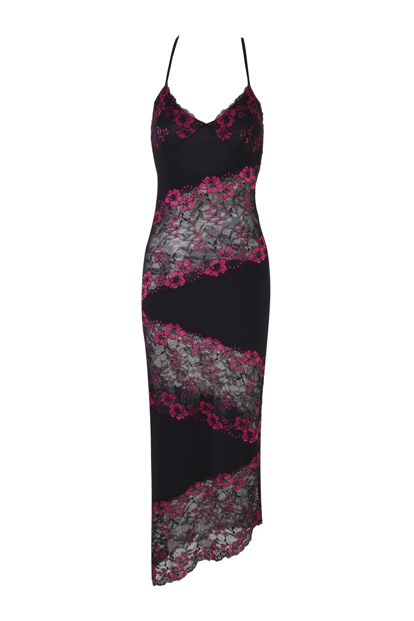 PALOMA MIDI DRESS - BLACK - Image 9