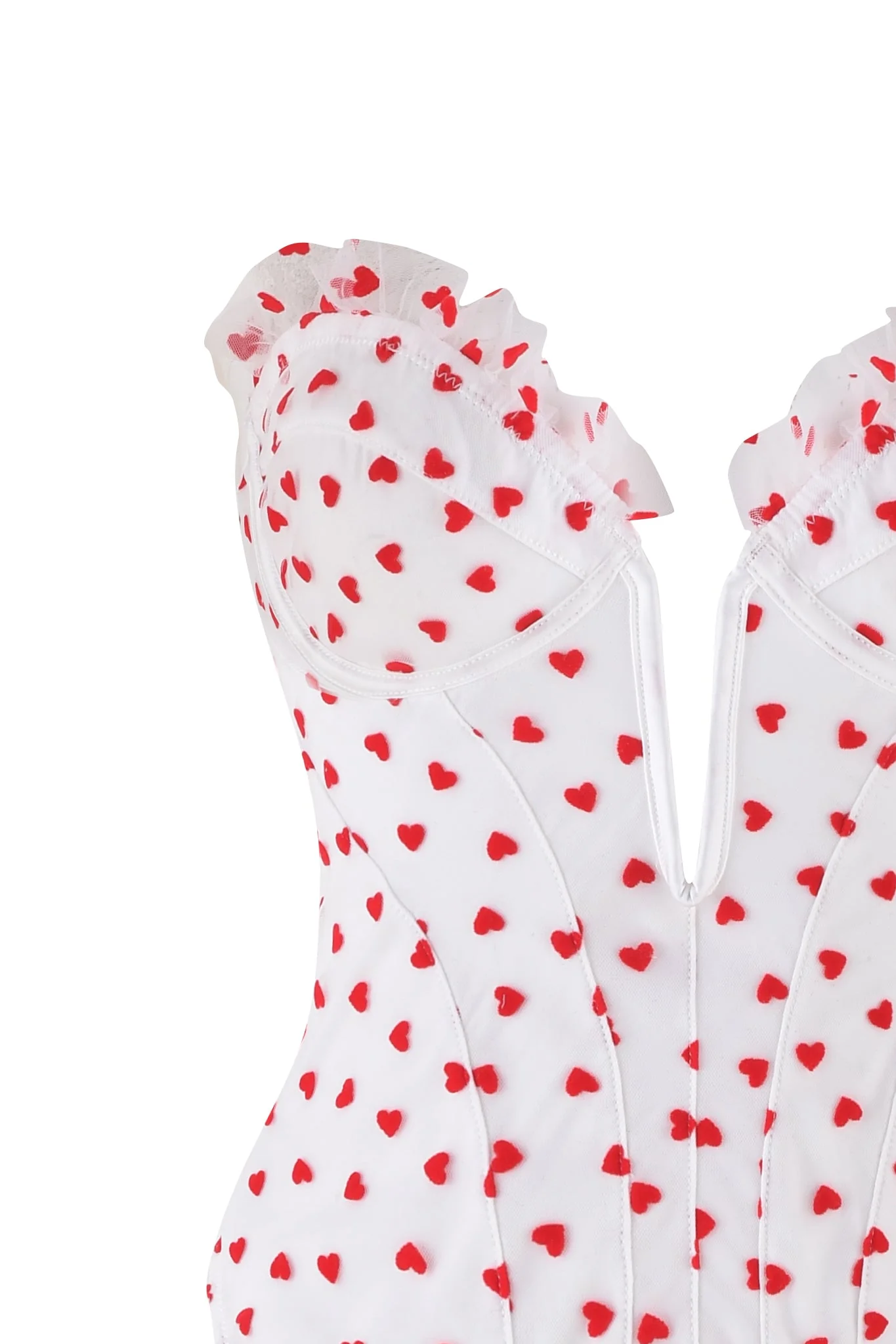 PAMELA SET - WHITE : HEARTBEAT - Image 9