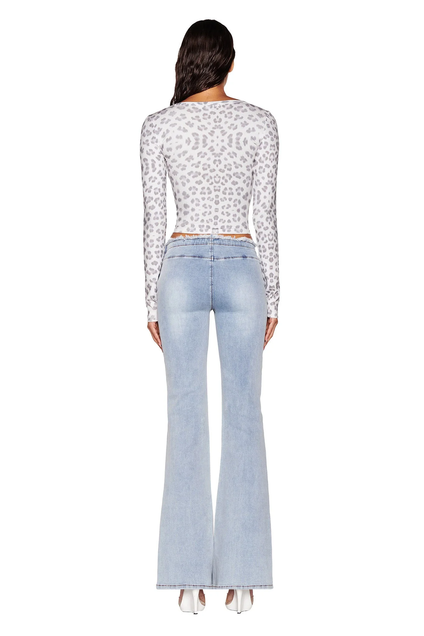 PIPPA TOP - SNOW LEOPARD : WINTER WILD CARD - Image 3