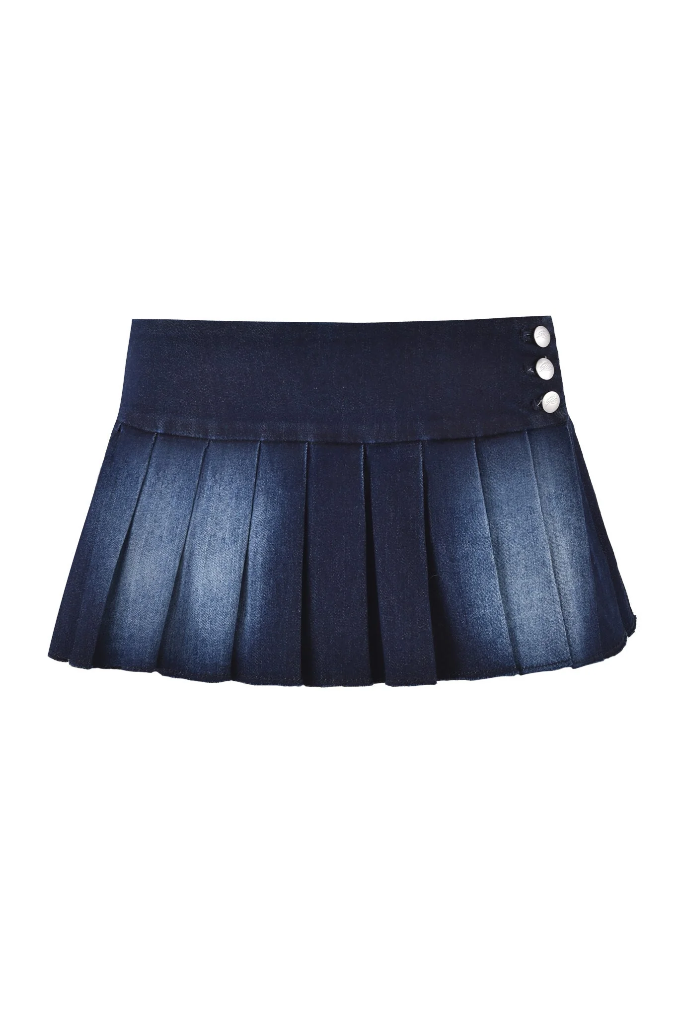 REMINI DENIM SKORT - DARK DENIM BLUE - Image 6