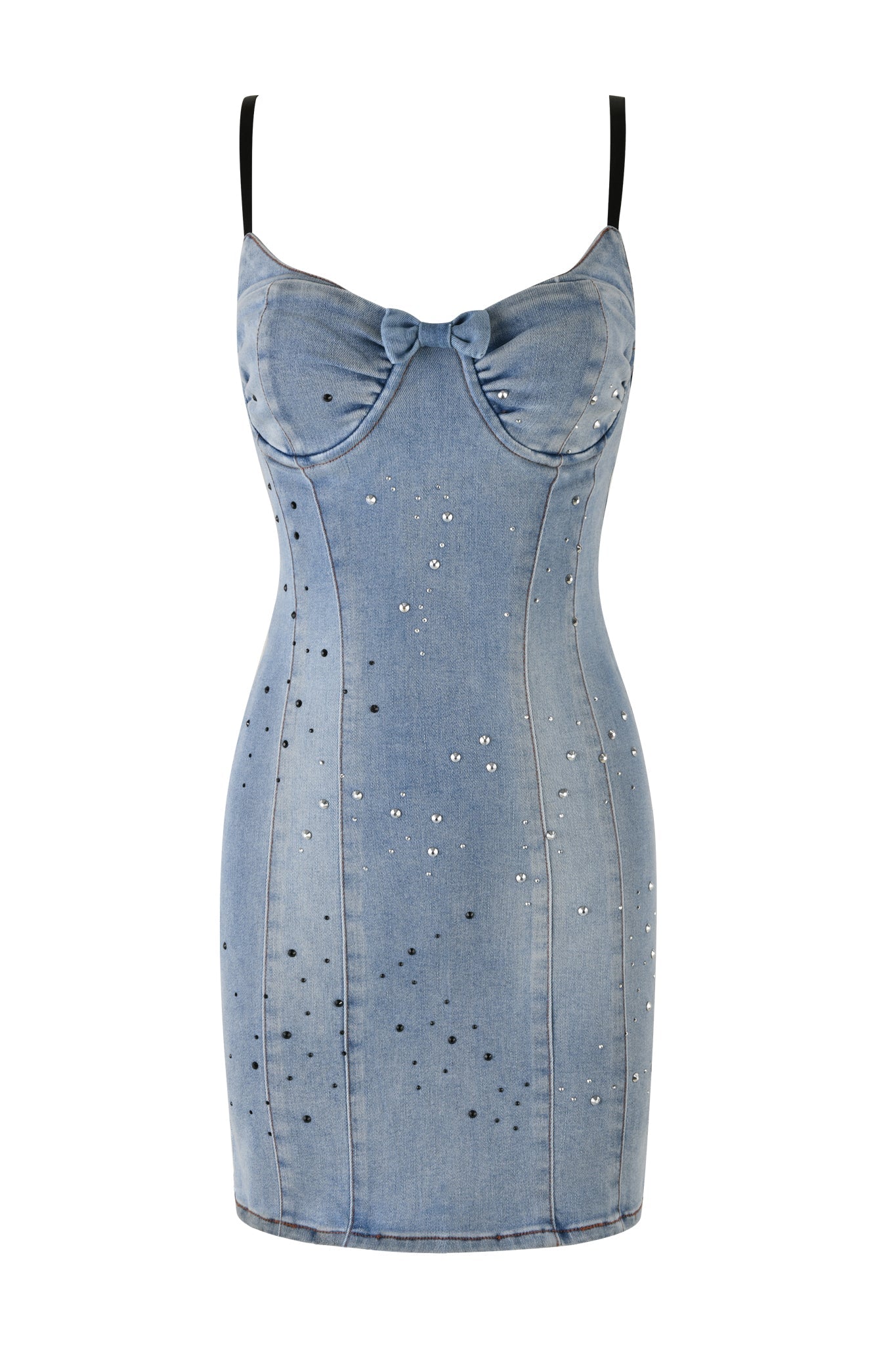 REQUIEM DRESS - BLUE : DENIM BLUE - Image 4