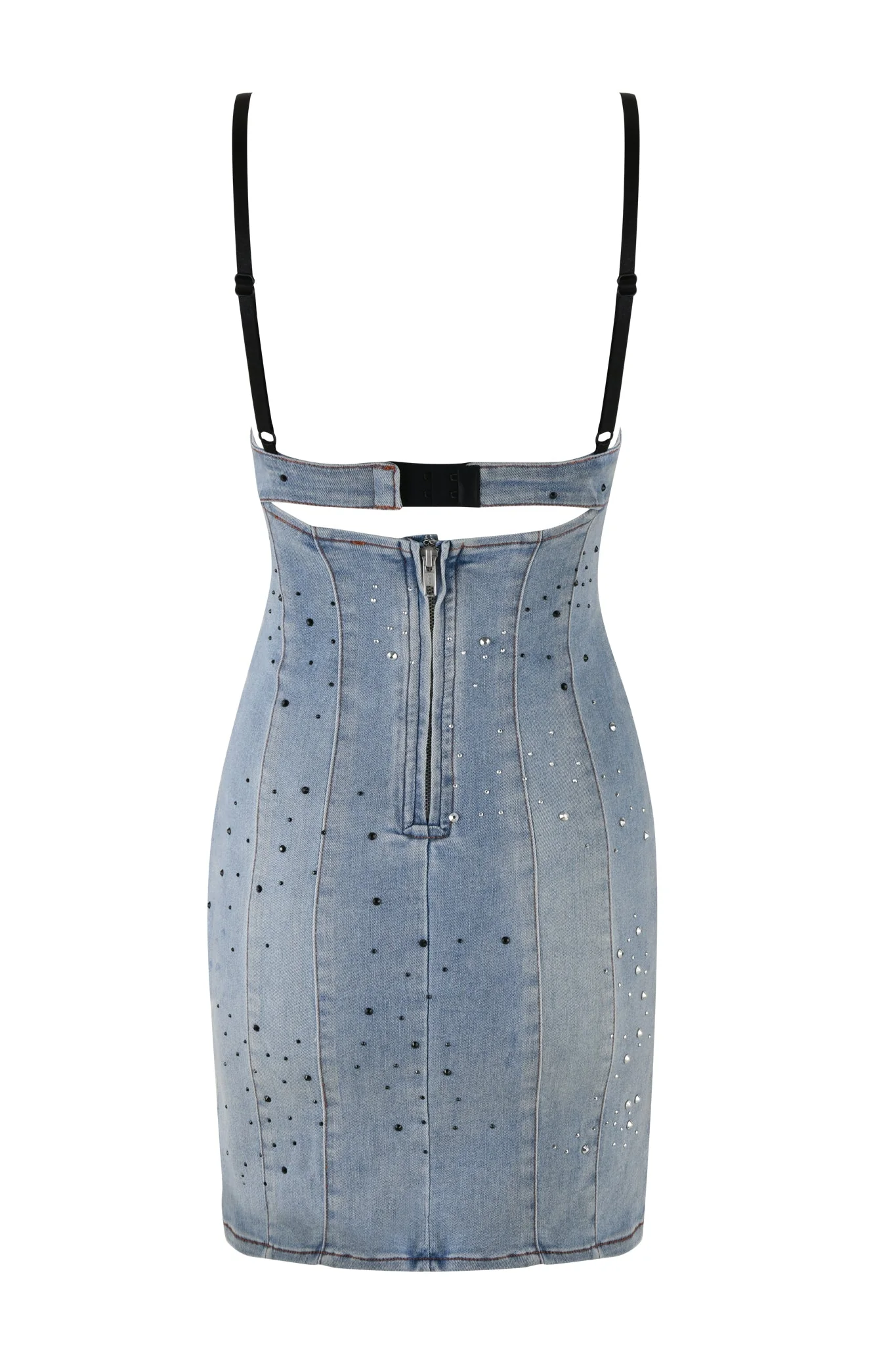 REQUIEM DRESS - BLUE : DENIM BLUE - Image 5