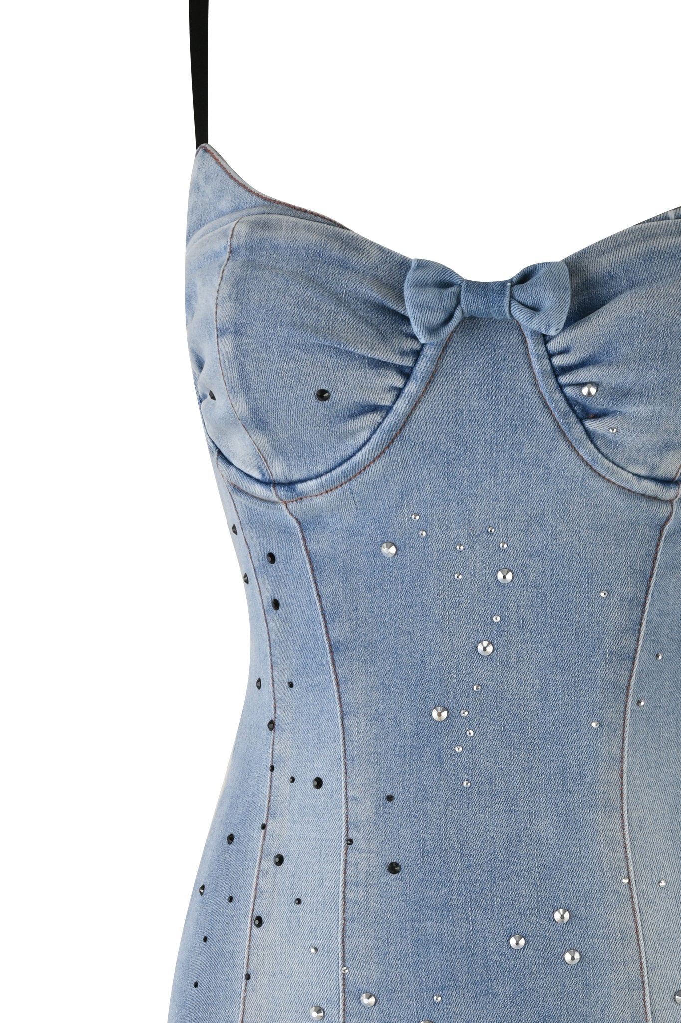 REQUIEM DRESS - BLUE : DENIM BLUE - Image 6