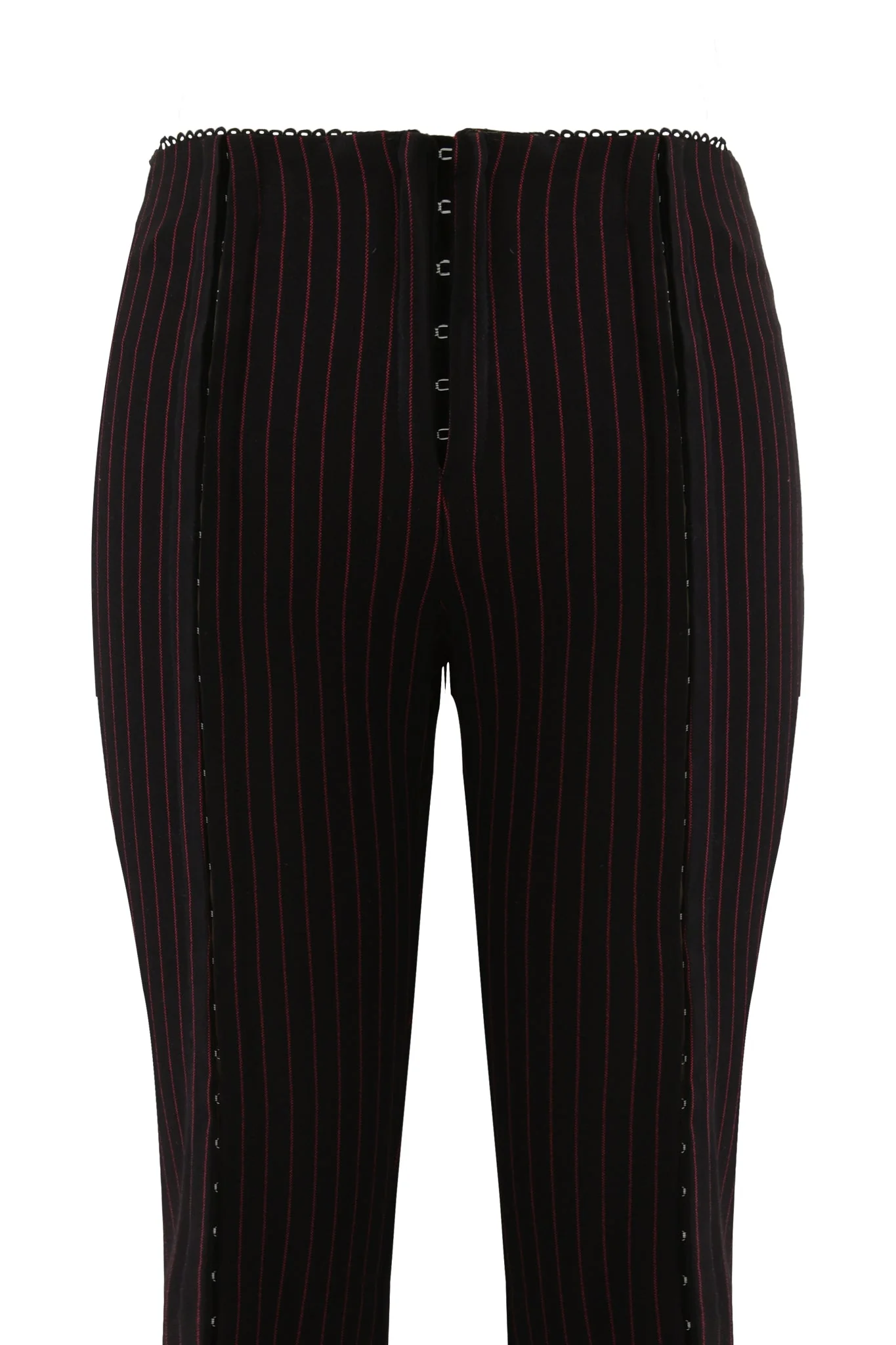 RONAN PANT - BLACK/RED PINSTRIPE - Image 7