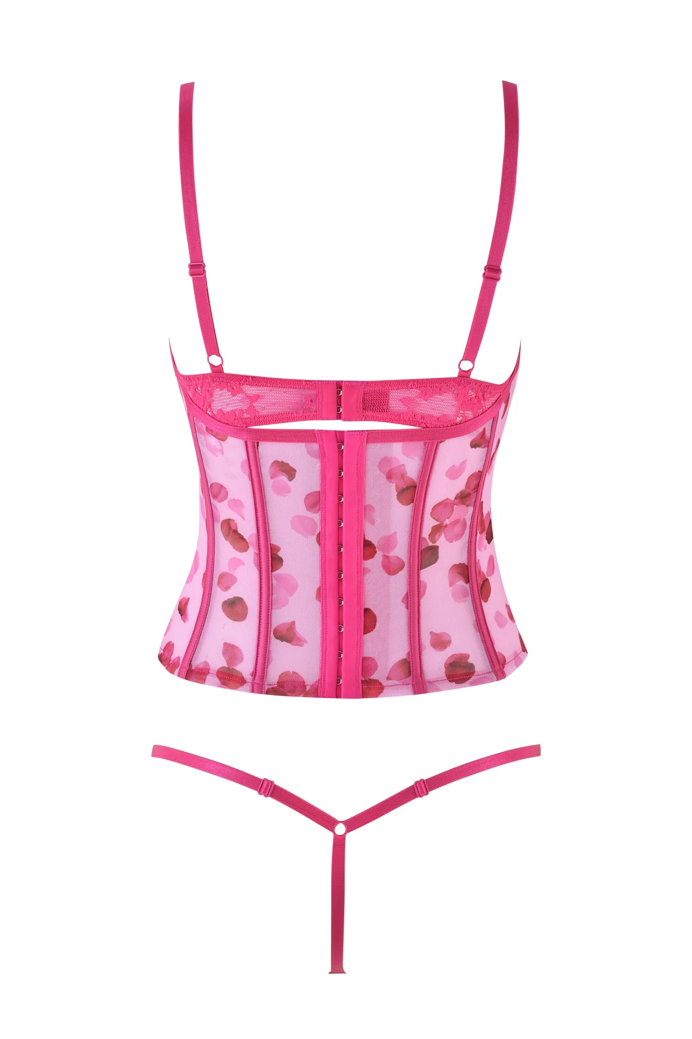 ROSALIA BUSTIER SET - PINK : PRETTY PETAL - Image 8