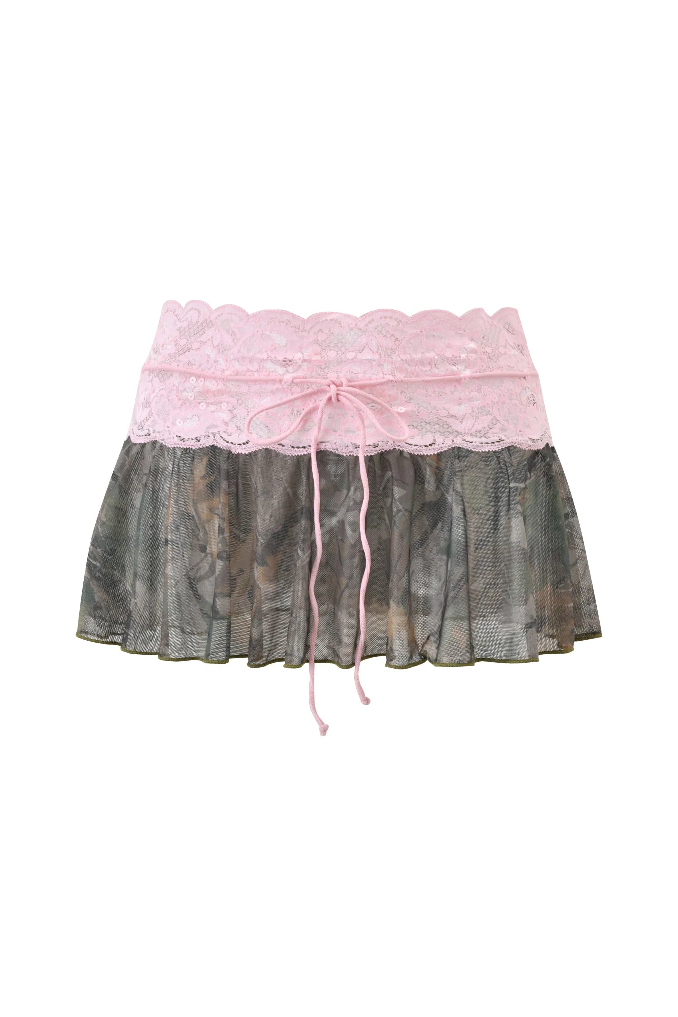 SAKINA MICRO MINI SKIRT - BARK AND BITE CAMO - Image 7