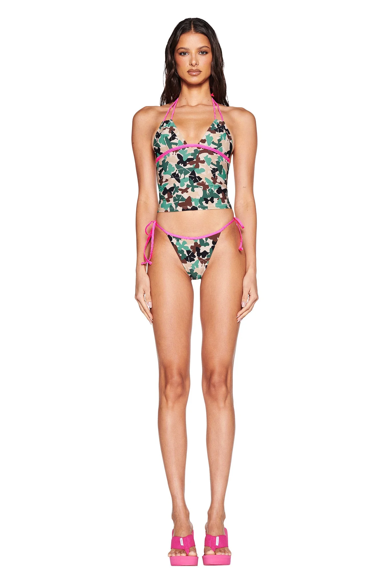 SEDONA BIKINI BOTTOM - FLUTTER CAMO - Image 3