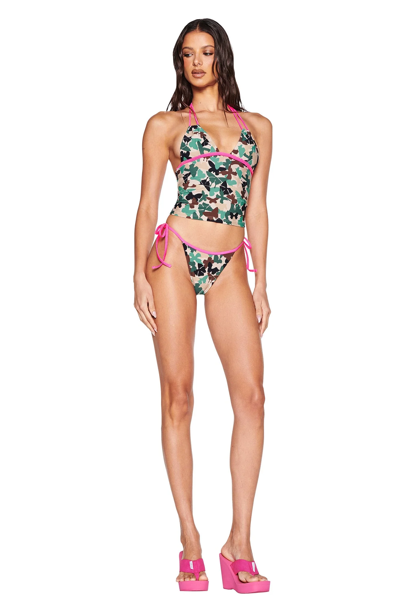 SEDONA BIKINI BOTTOM - FLUTTER CAMO - Image 4