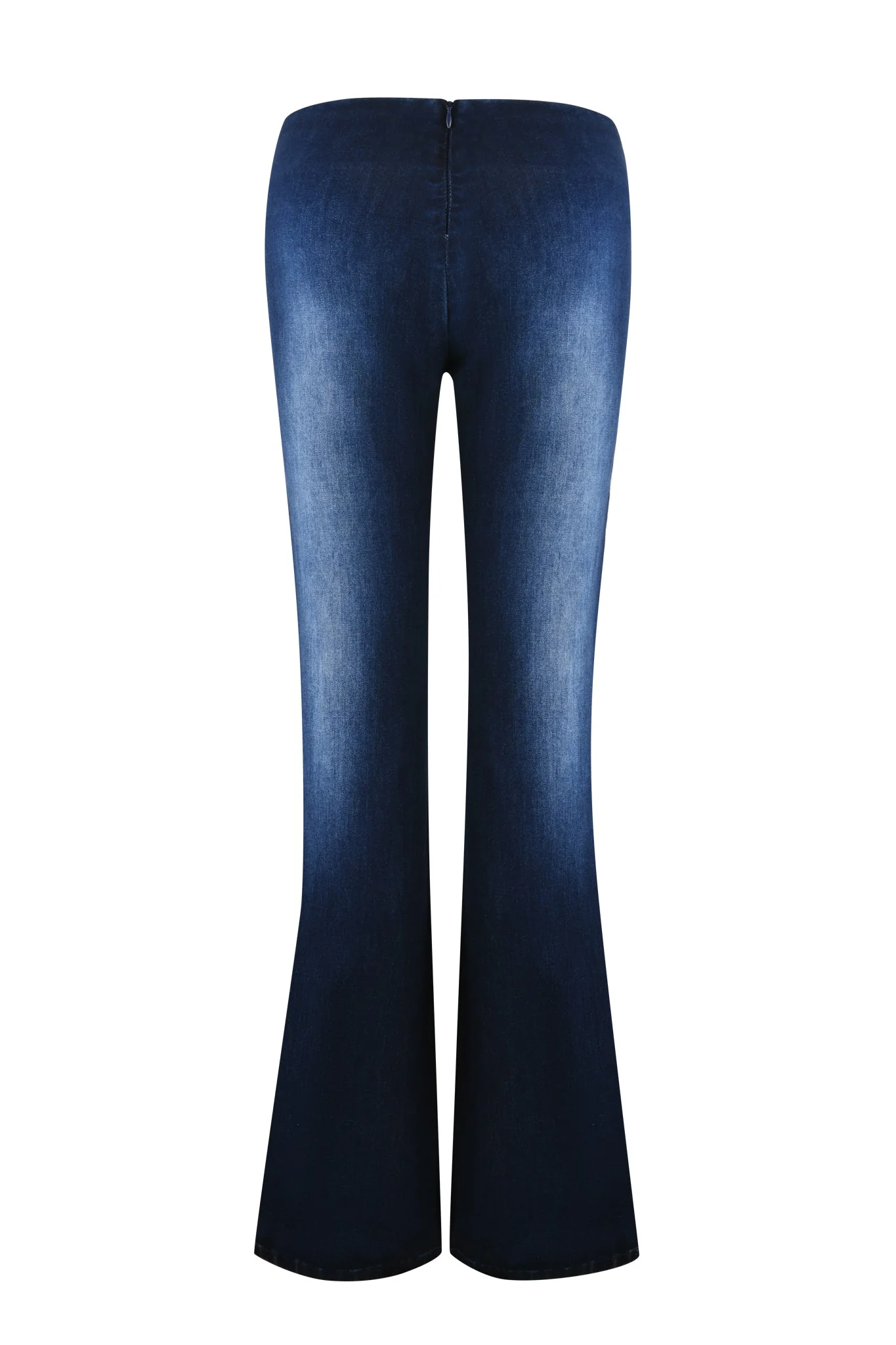 SHARAH DENIM PANT - BLUE : DARK BLUE DENIM - Image 7