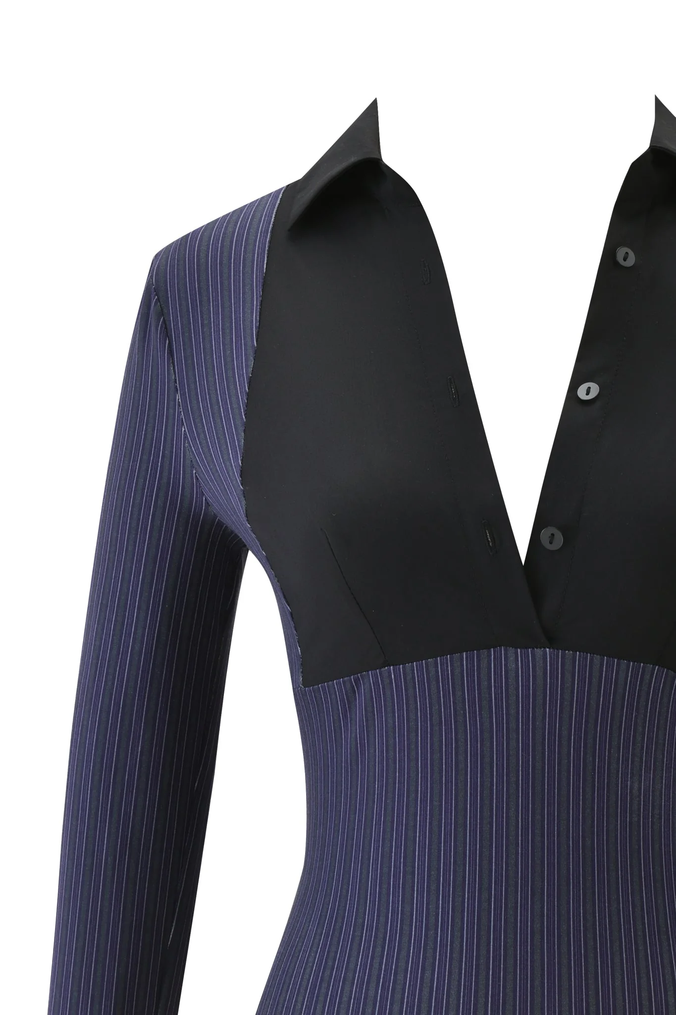 SHARAH TOP - BLUE PINSTRIPE - Image 8