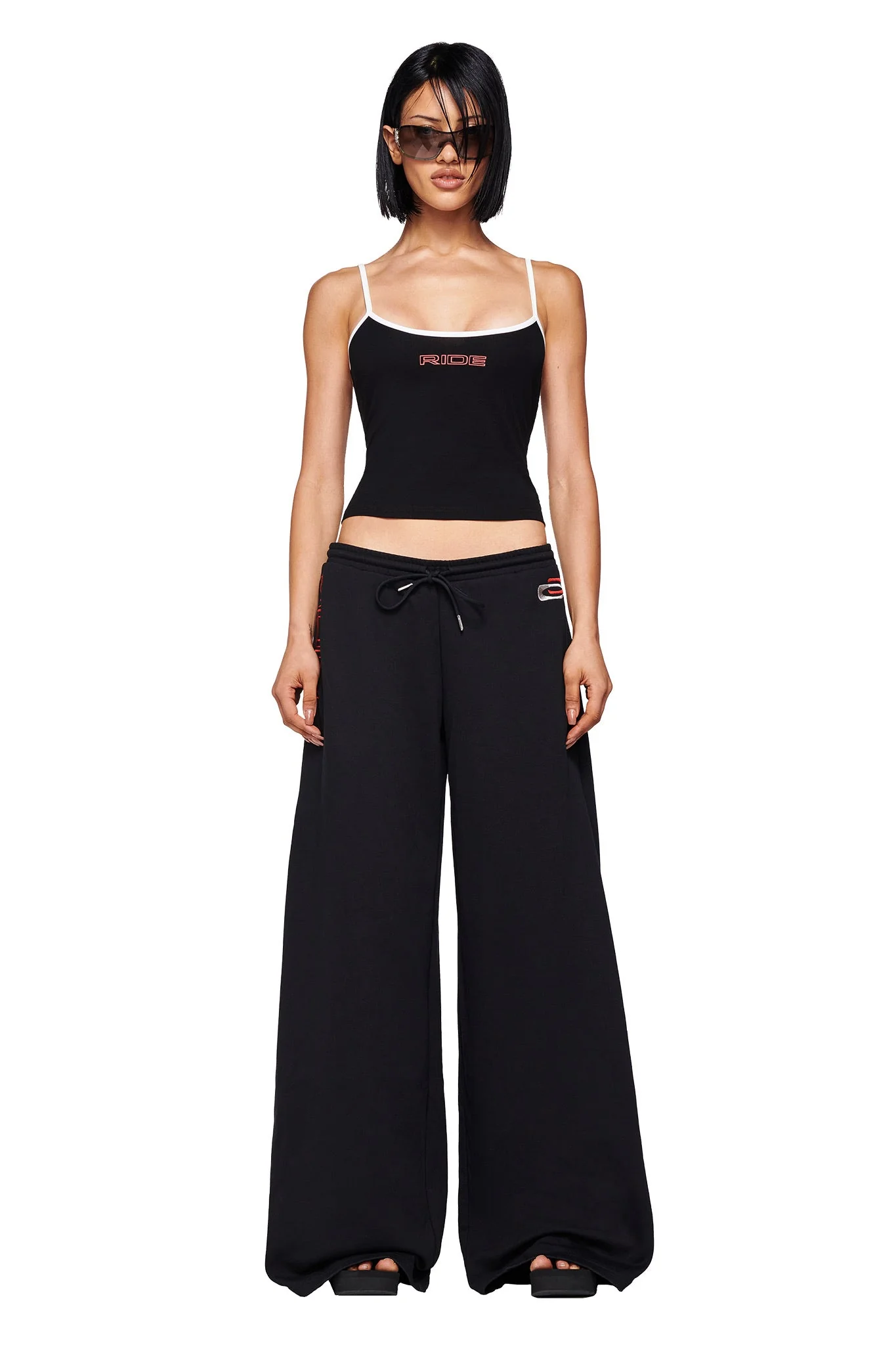 SHAYLA TANK - BLACK - Image 2