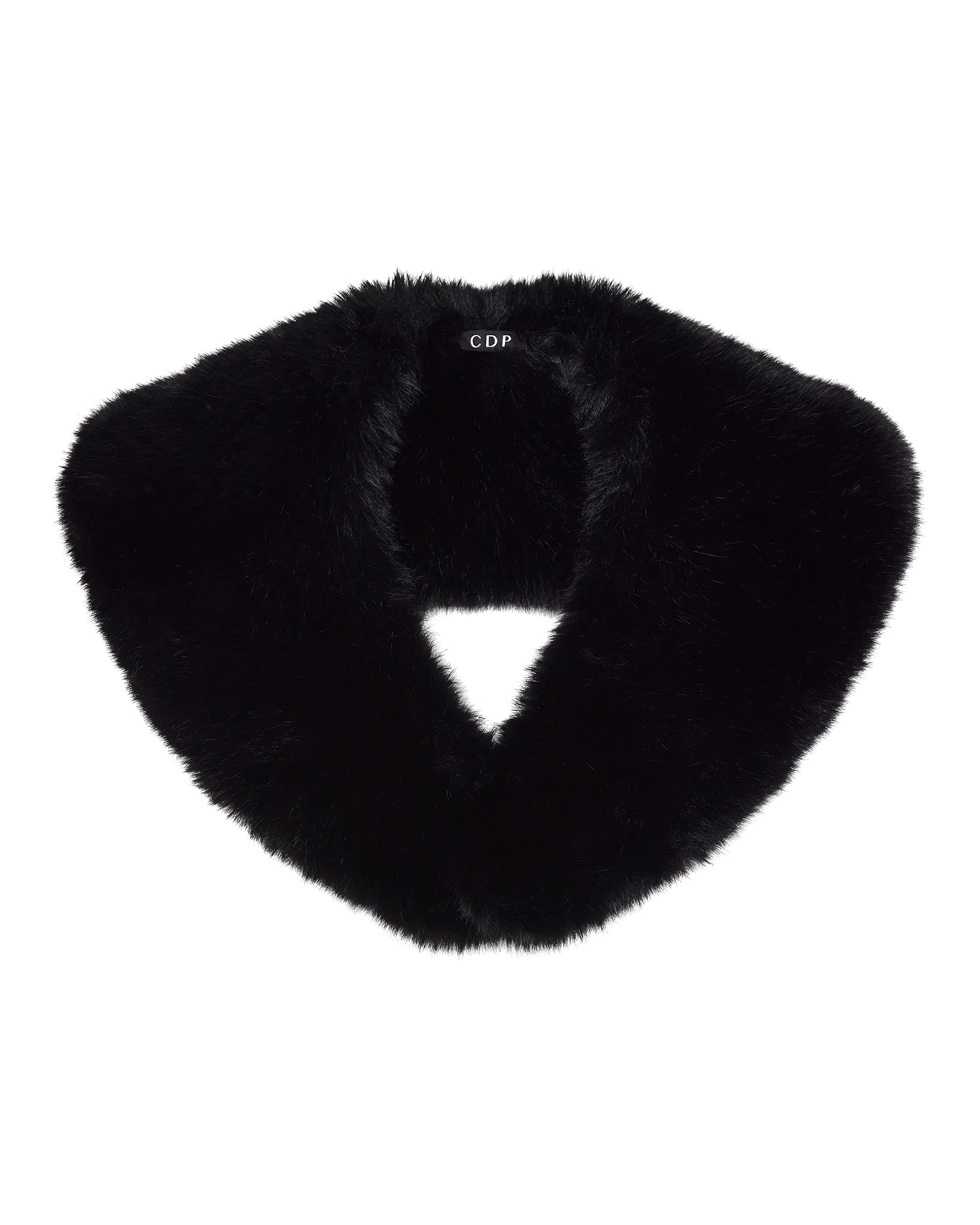 SHIRLEY FAUX FUR COLLAR - BLACK - Image 5