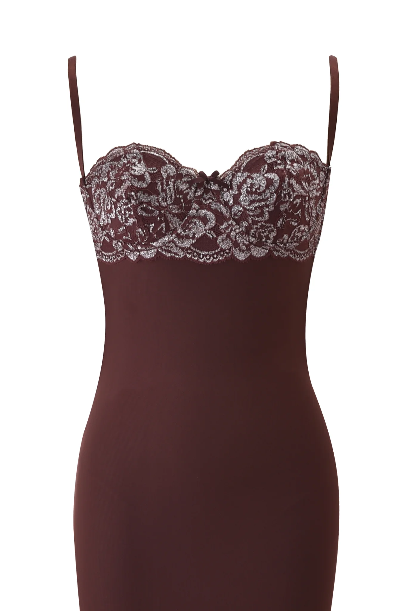 SILO MAXI DRESS - BROWN - Image 8
