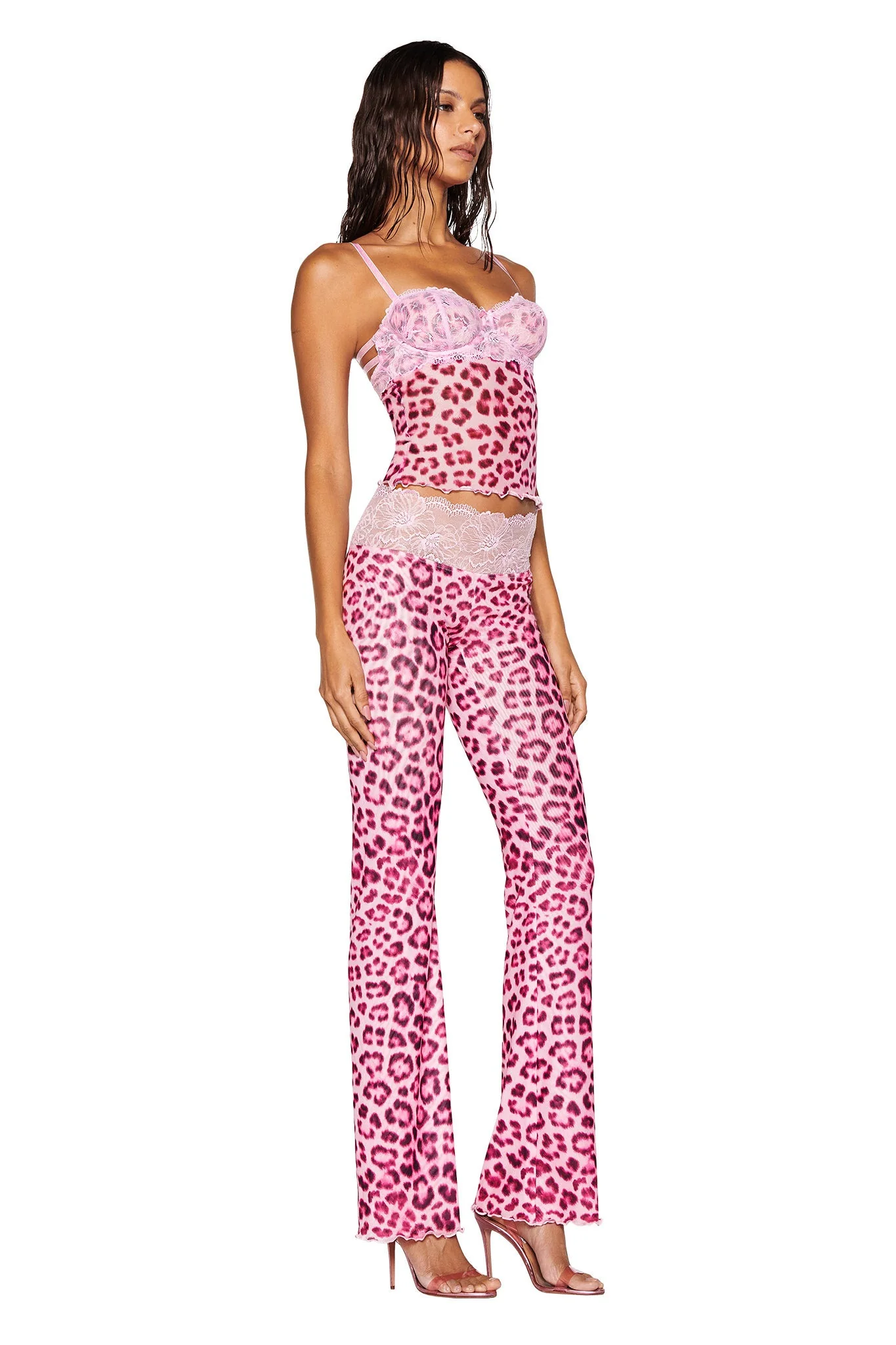 SILO TOP - PINK : LEOPARD : PINK LEOPARD - Image 2
