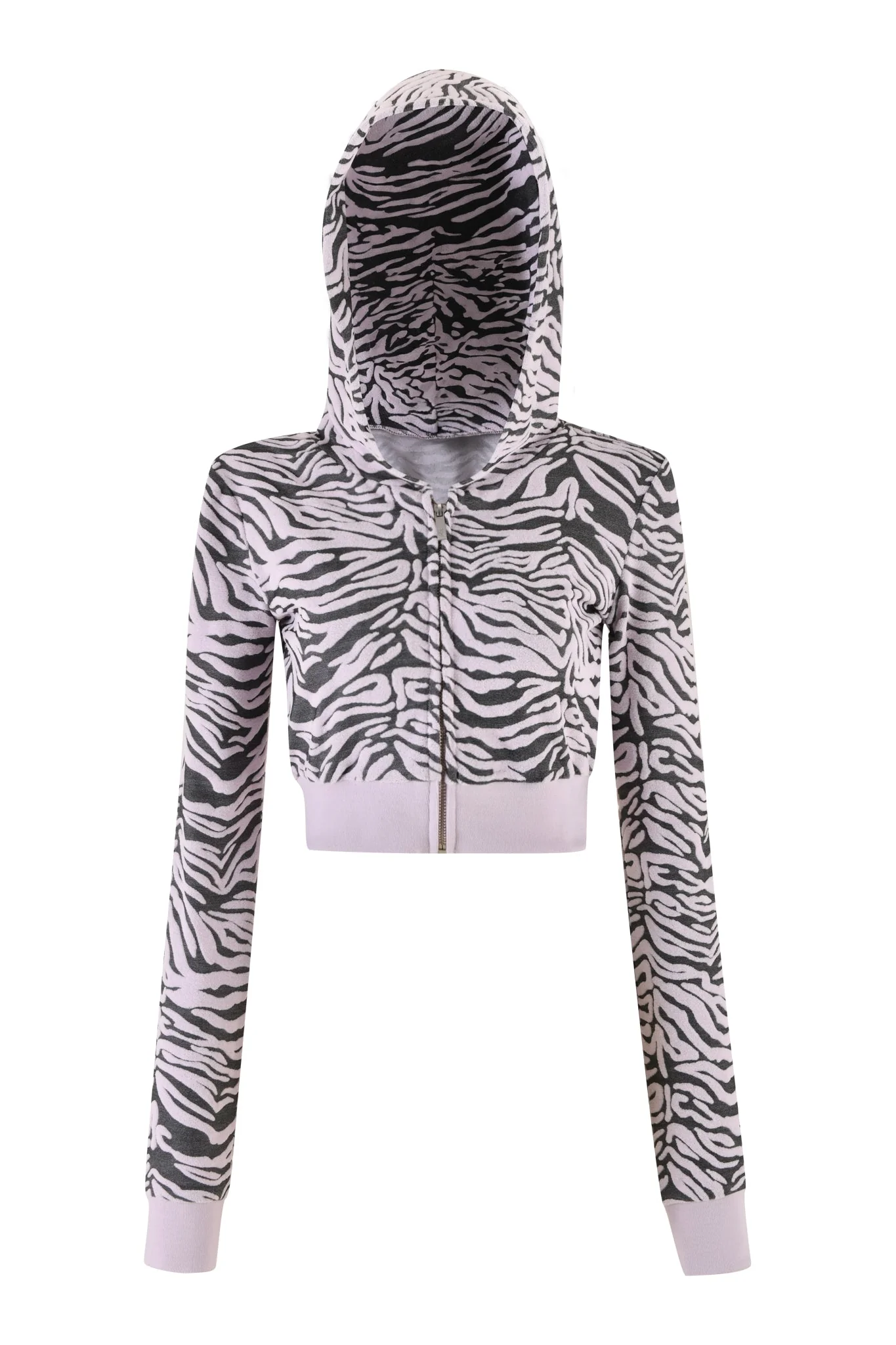 SOLIS HOODIE - PINK : ZEBRA - Image 8