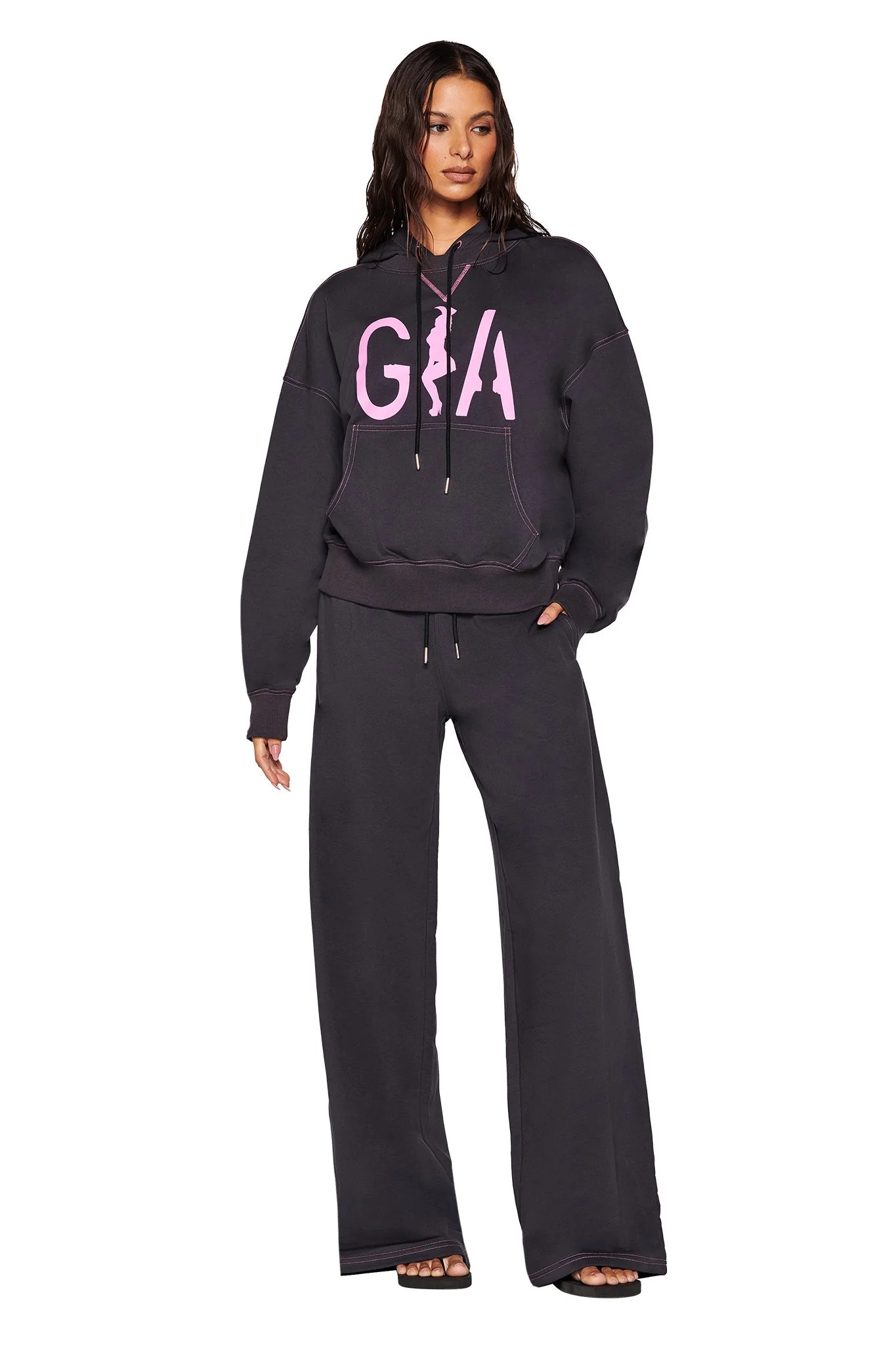 SPENCER PANT - GREY : CHARCOAL GREY - Image 2