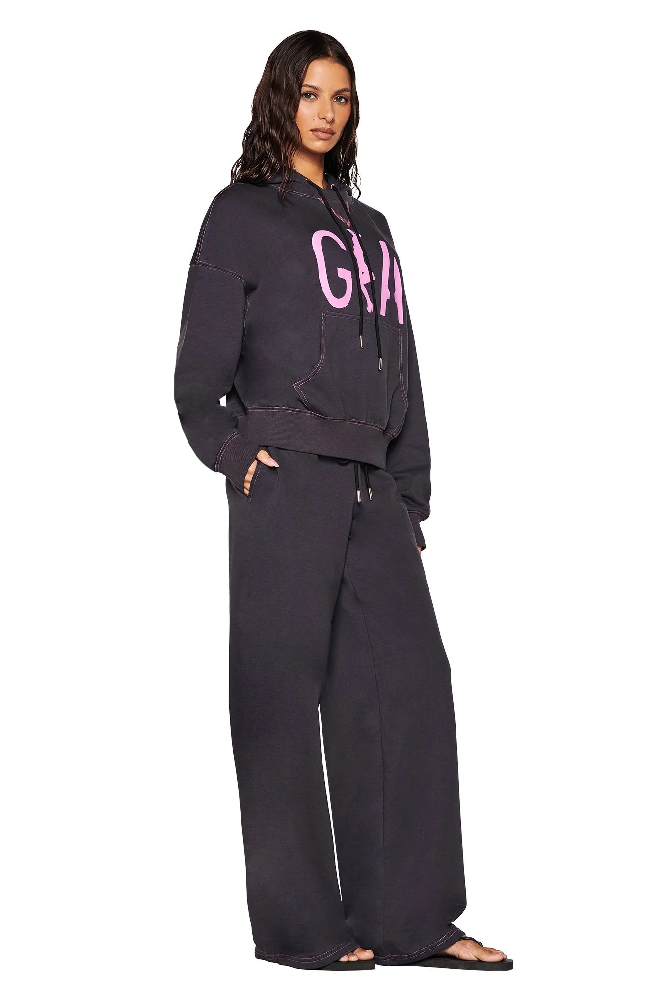 SPENCER PANT - GREY : CHARCOAL GREY - Image 4