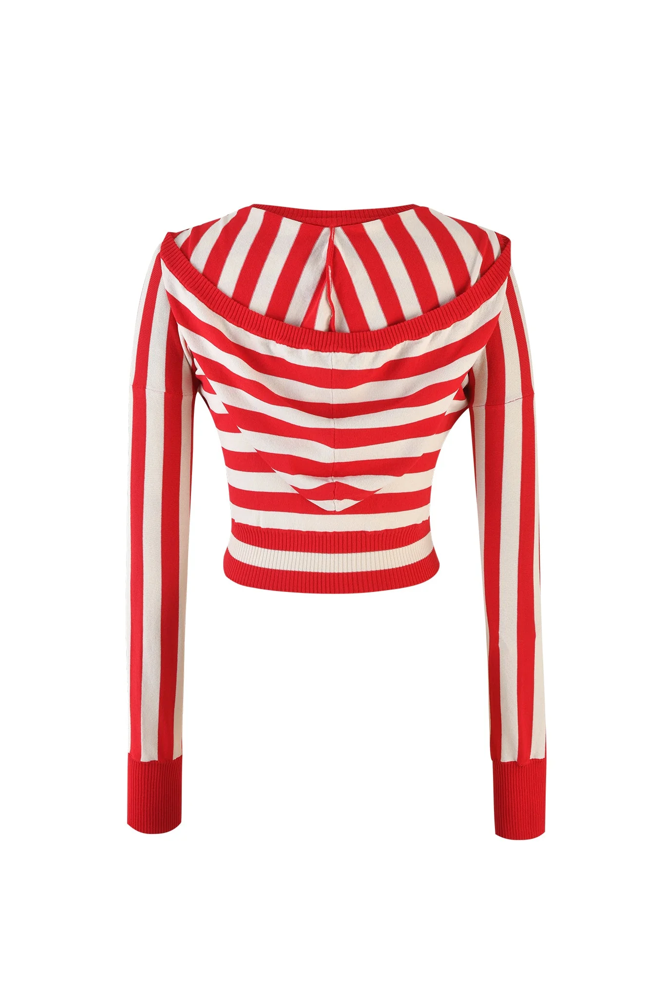 SUZI SWEATER - RED : STRIPE - Image 10
