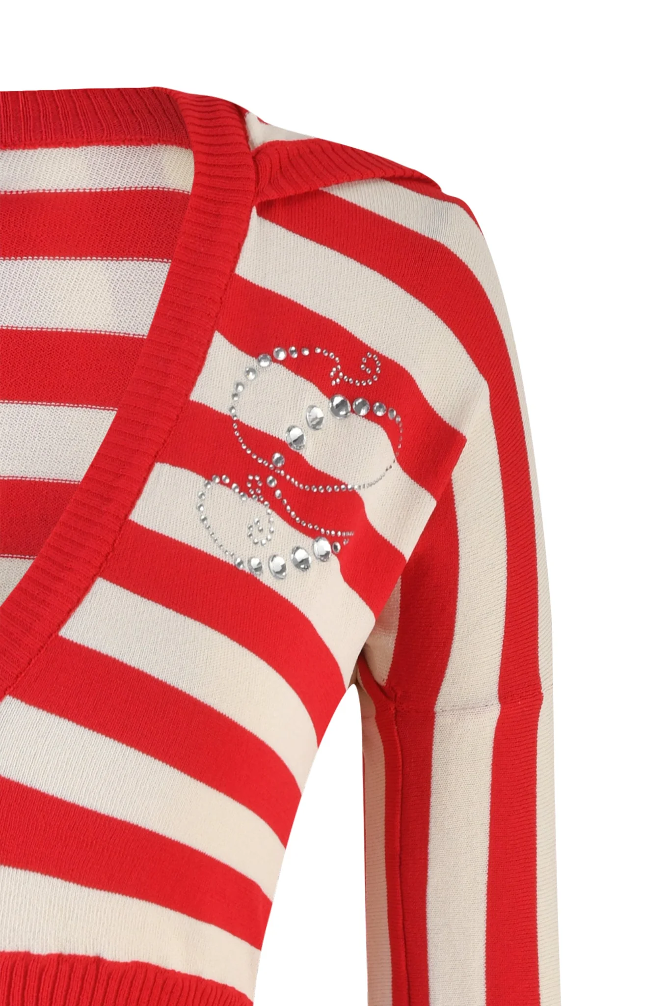 SUZI SWEATER - RED : STRIPE - Image 11