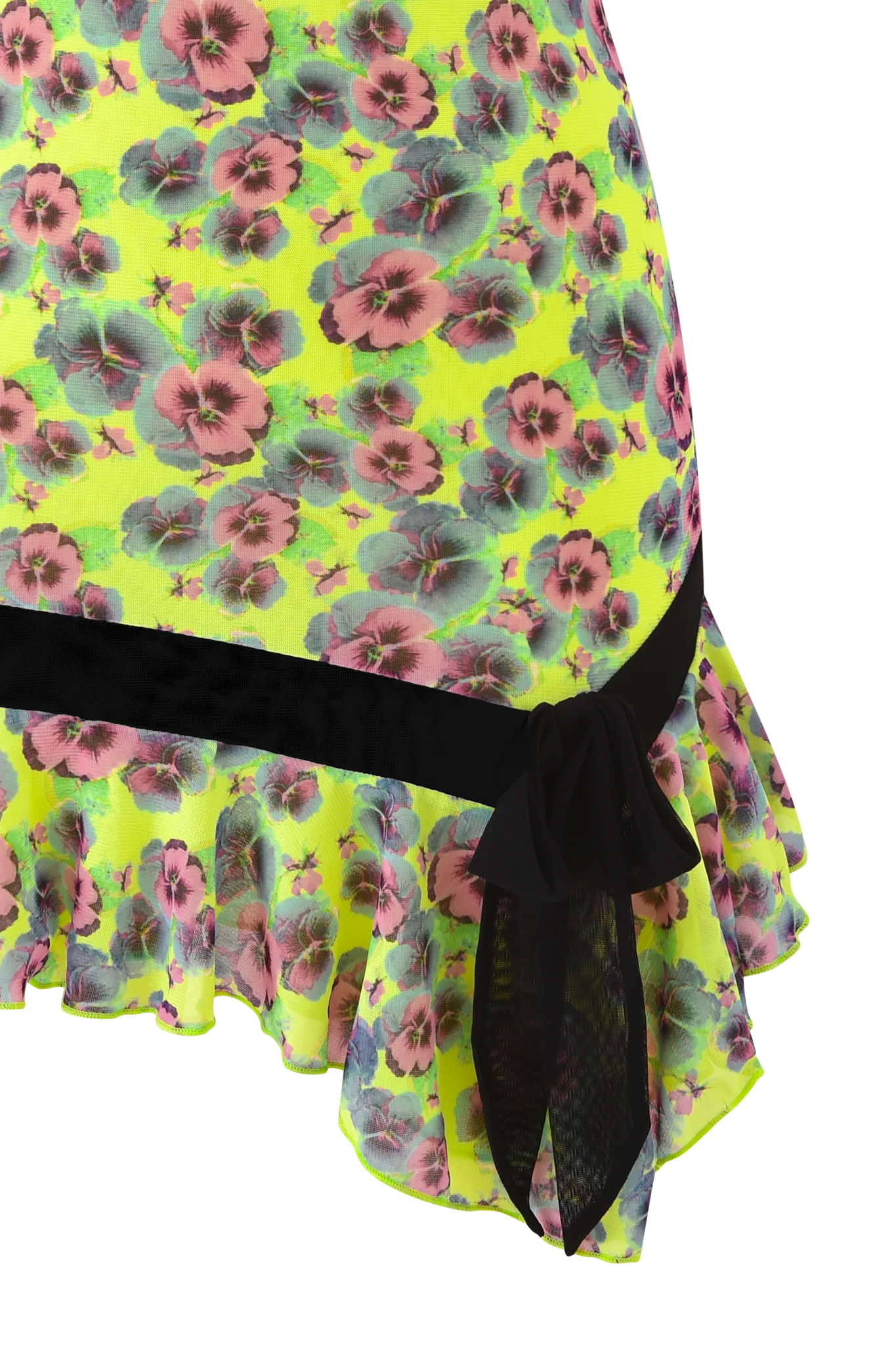 SUZIE MESH AND LACE MINI DRESS - SASSY PANSY - Image 8