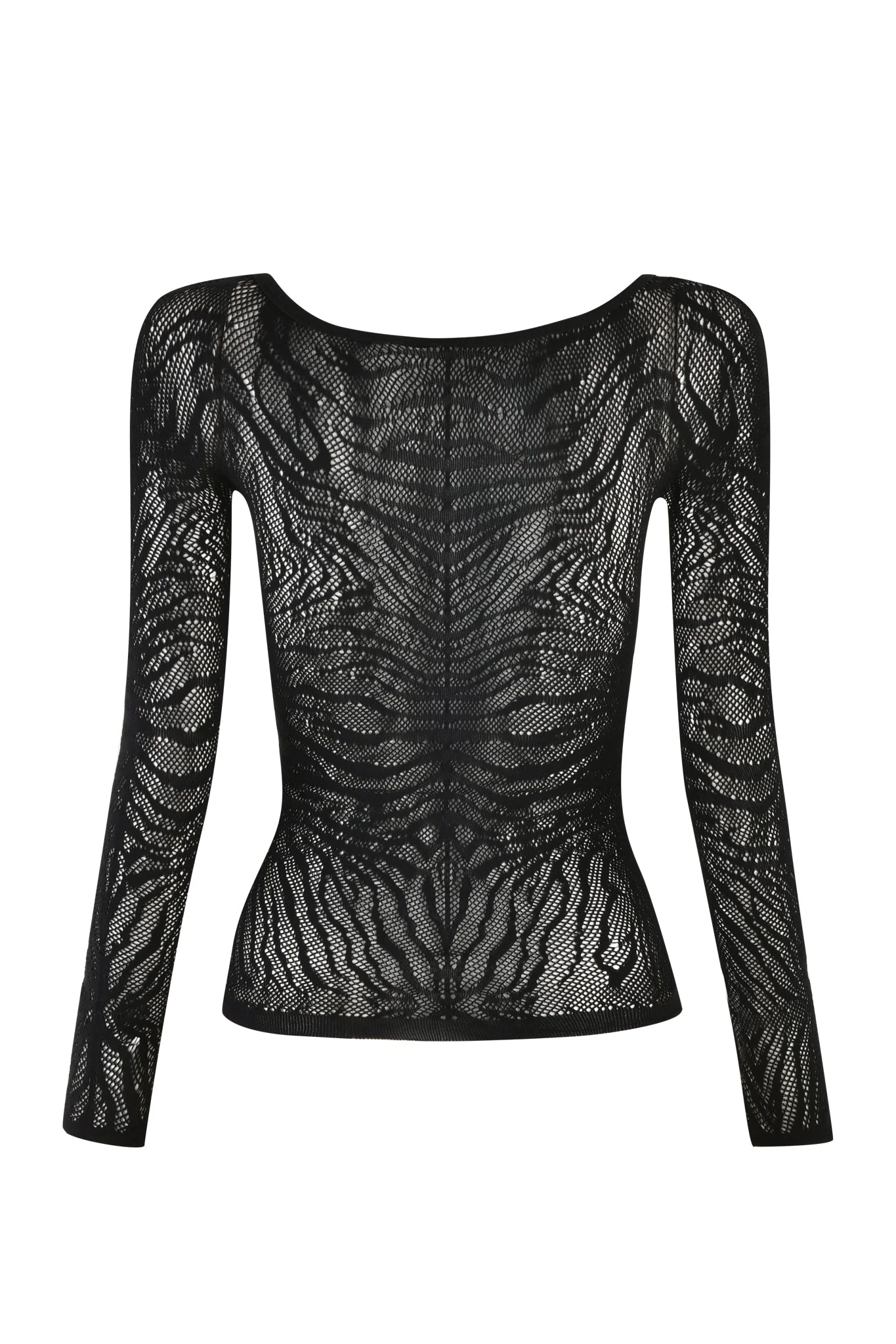 SYBIL TOP - BLACK : ZEBRA - Image 6
