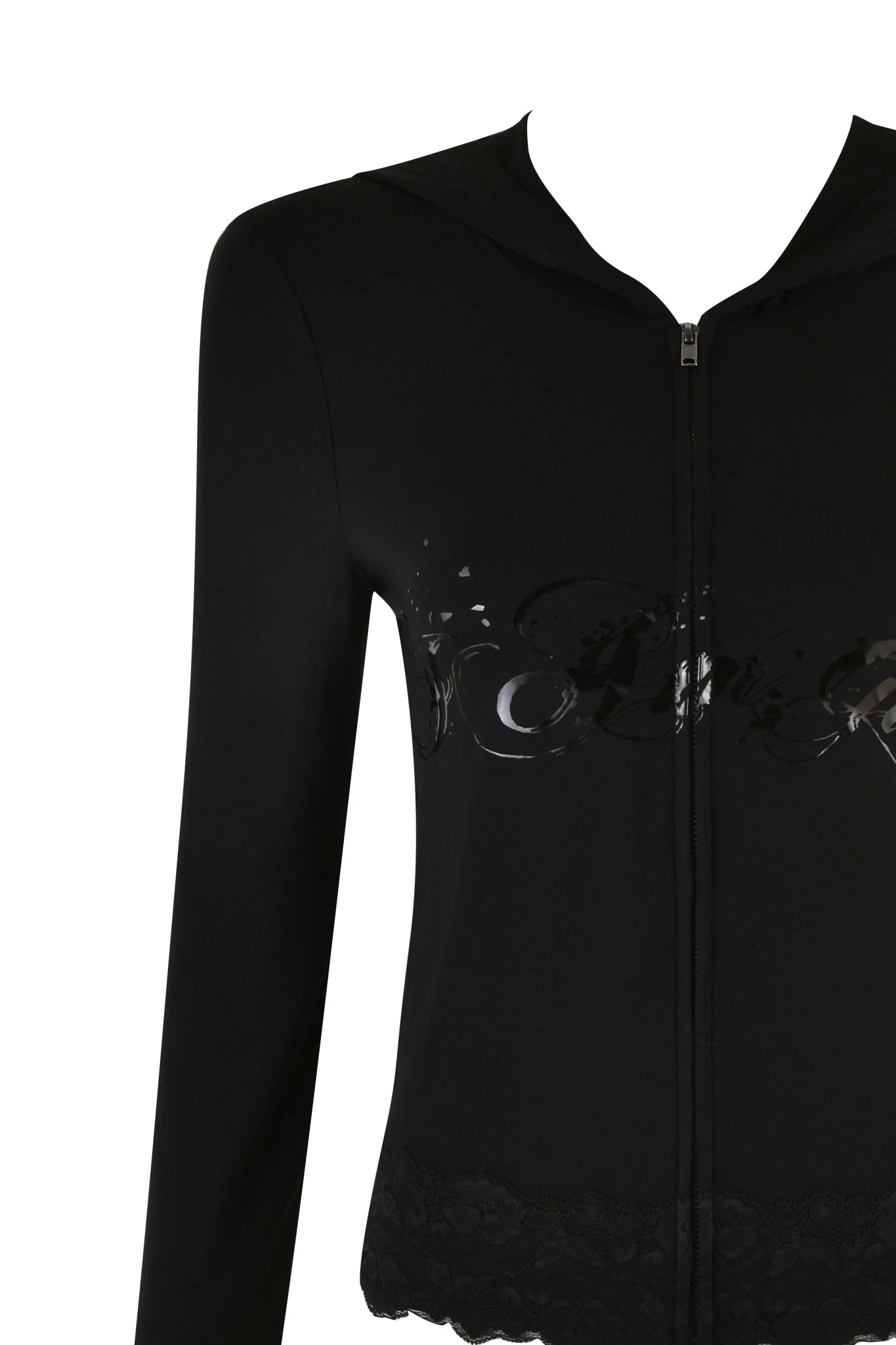 TARSHA JACKET - BLACK : TRUE BLACK - Image 10