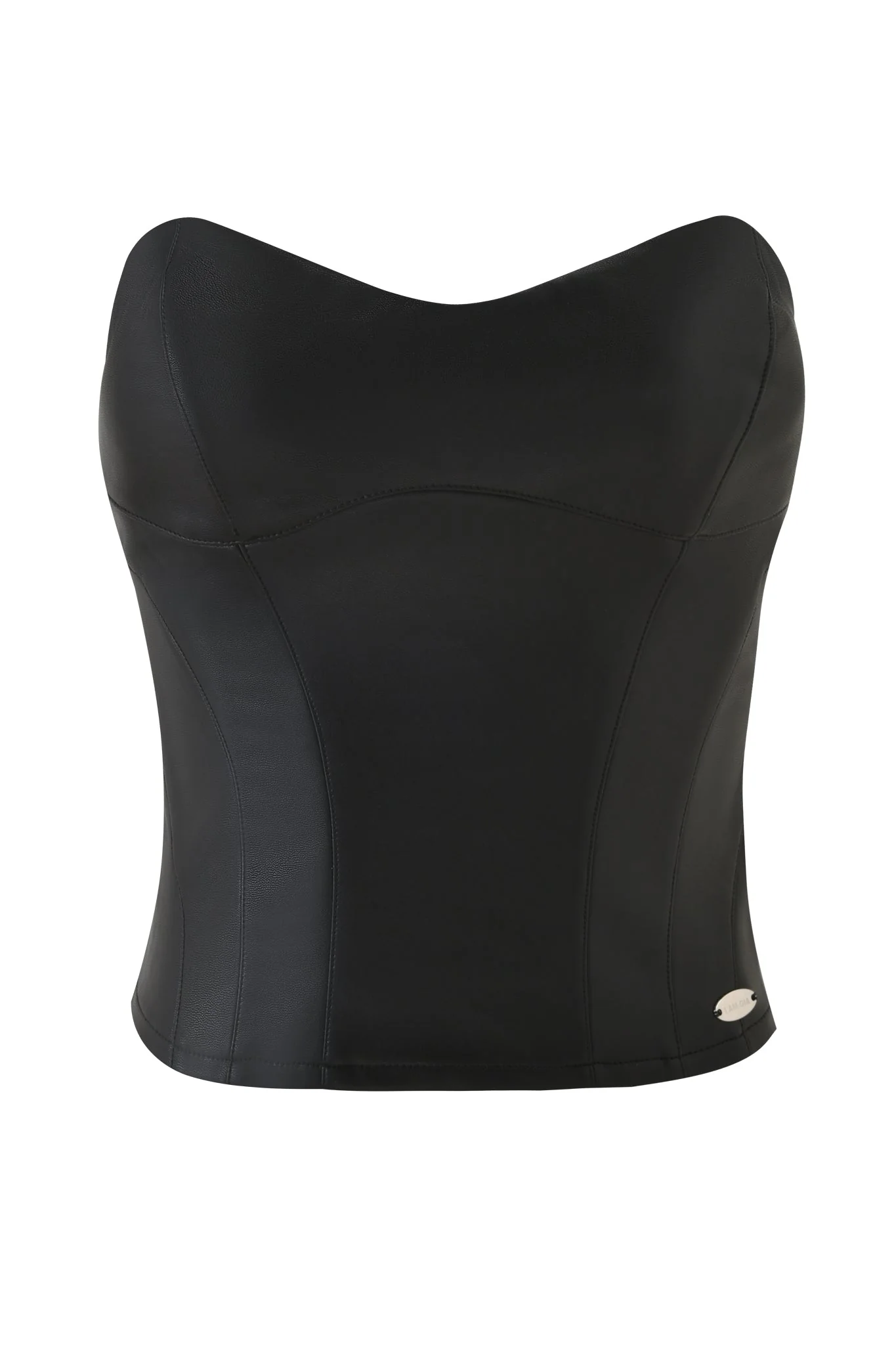 TEMPEST BUSTIER TOP - BLACK - Image 7