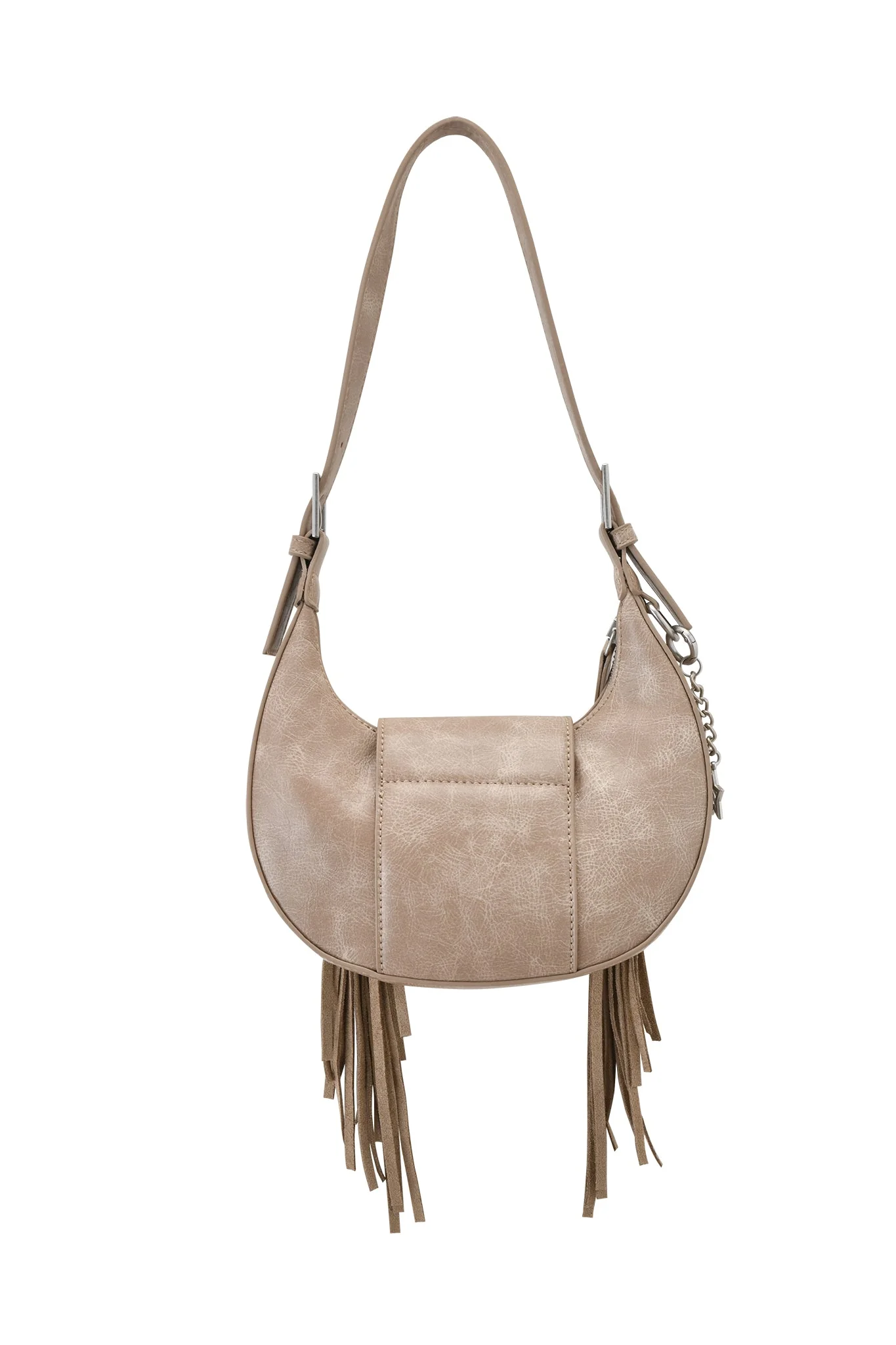TIA BAG - TAN FRINGE - Image 7