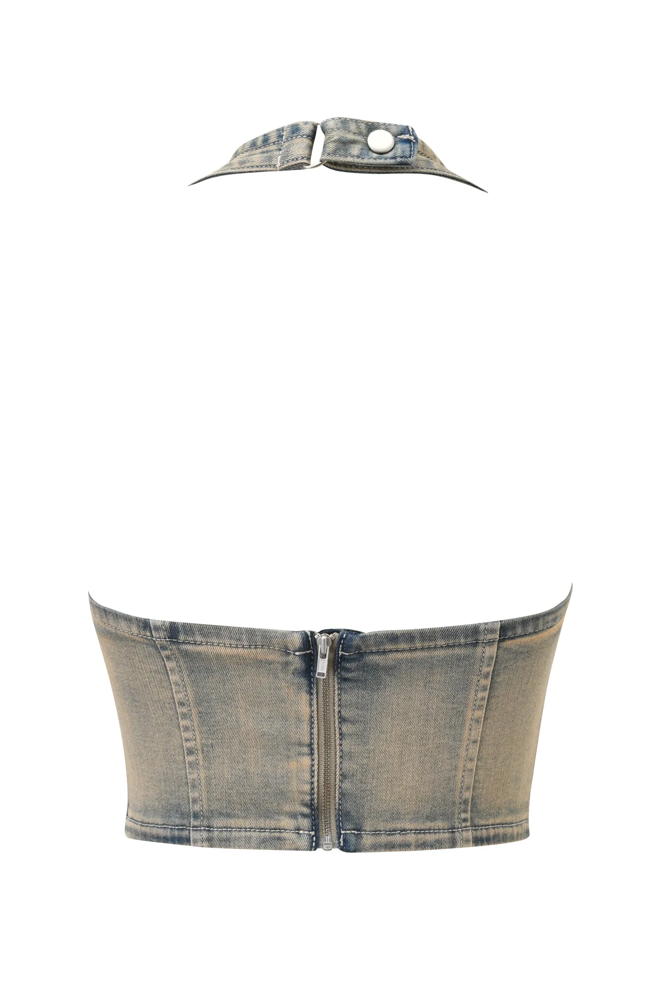 TOMMIE CORSET - ANTIQUE DENIM - Image 7