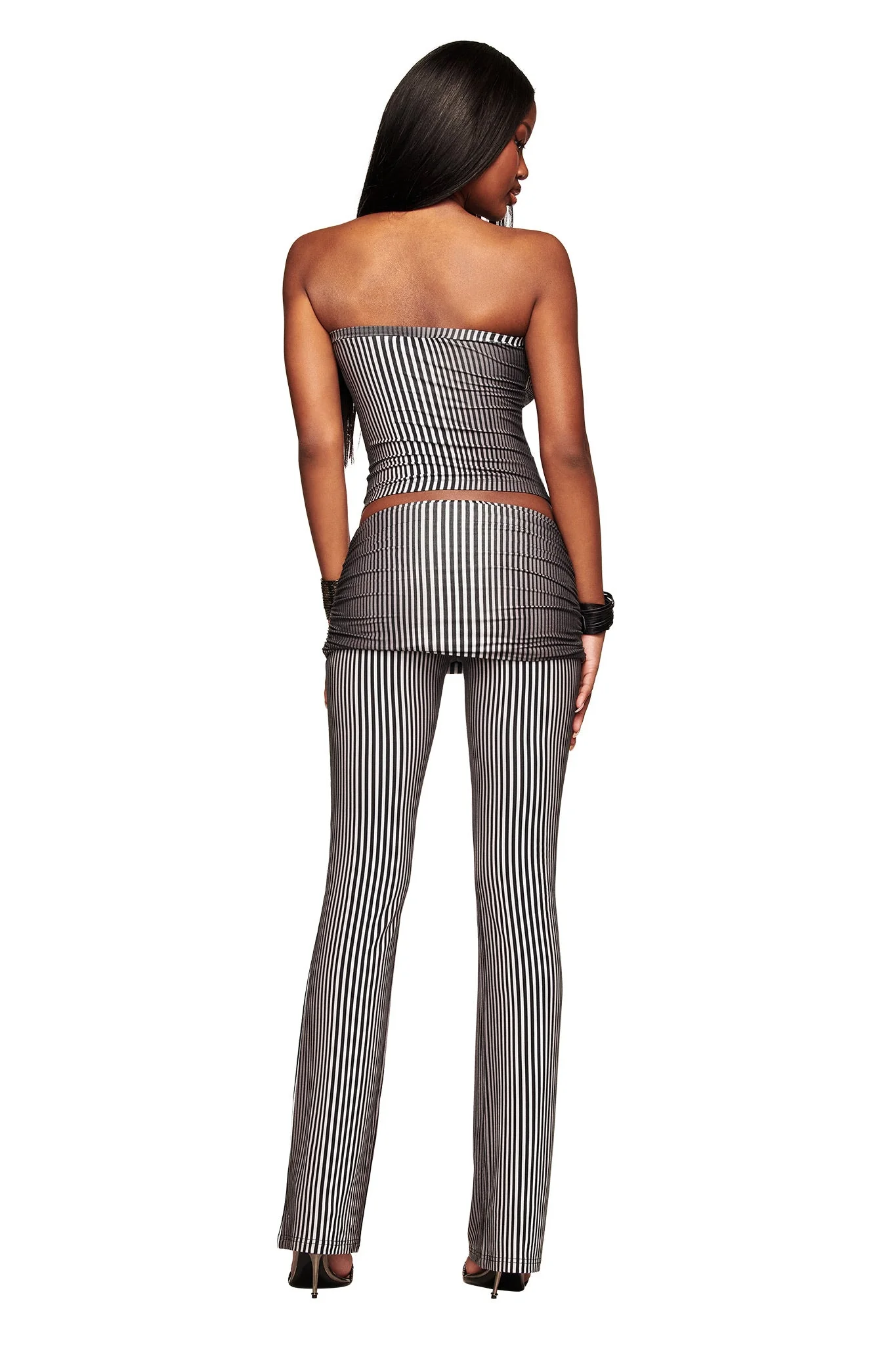 TRINITY 2-IN-1 SKIRT PANT - STRIPE - Image 7
