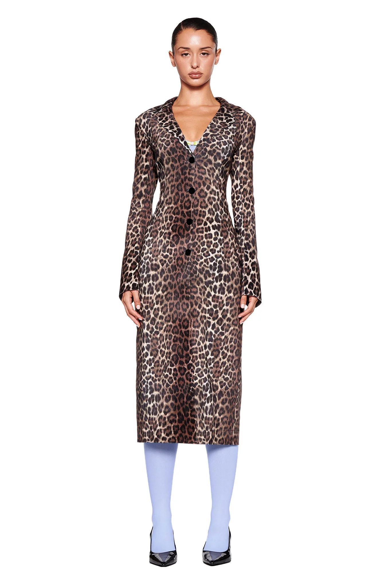 UMA COAT - NEUTRAL : LEOPARD - Image 4