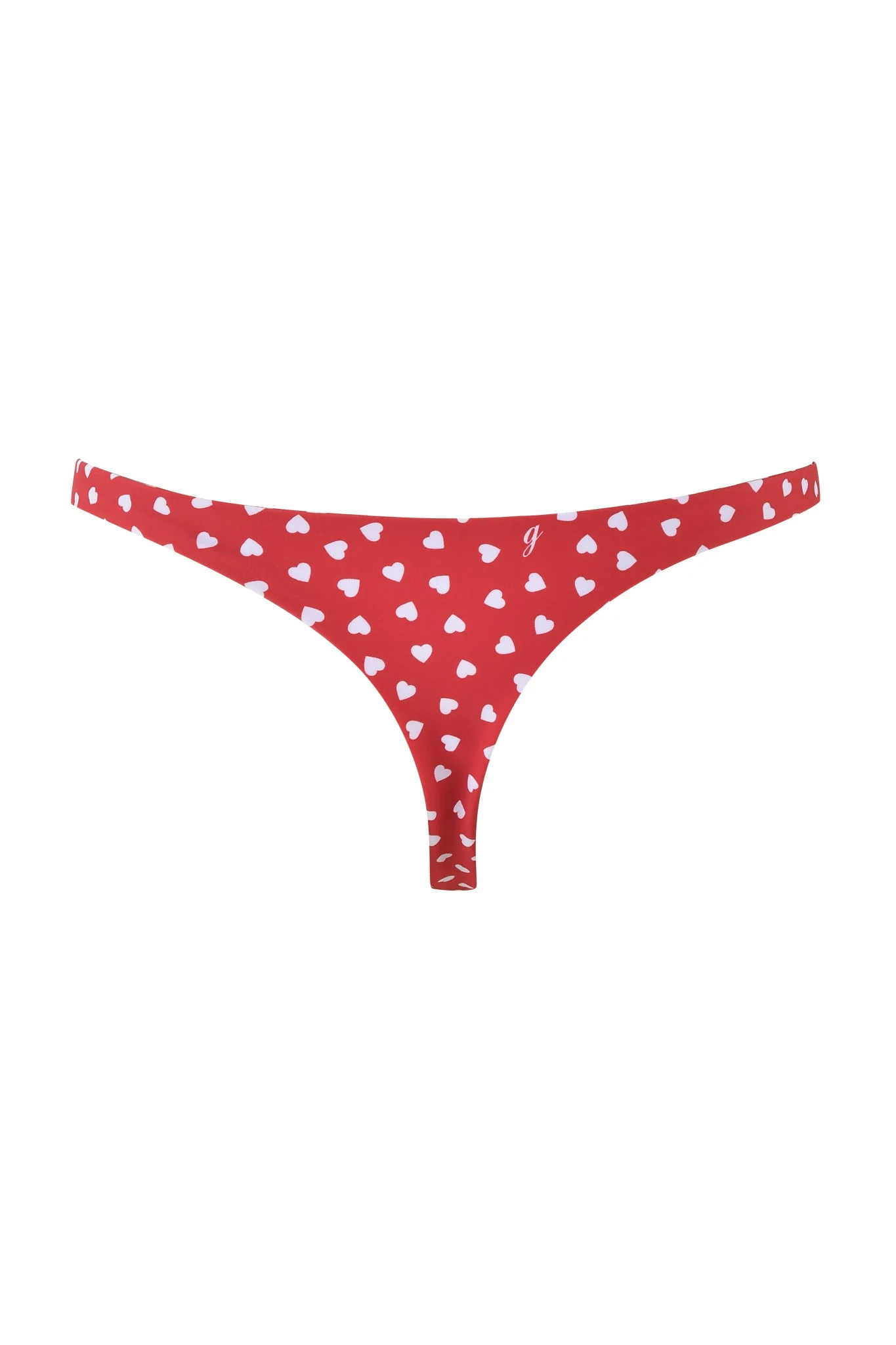 VALENTINA BIKINI BOTTOM - RED : RED HEARTBEAT - Image 7