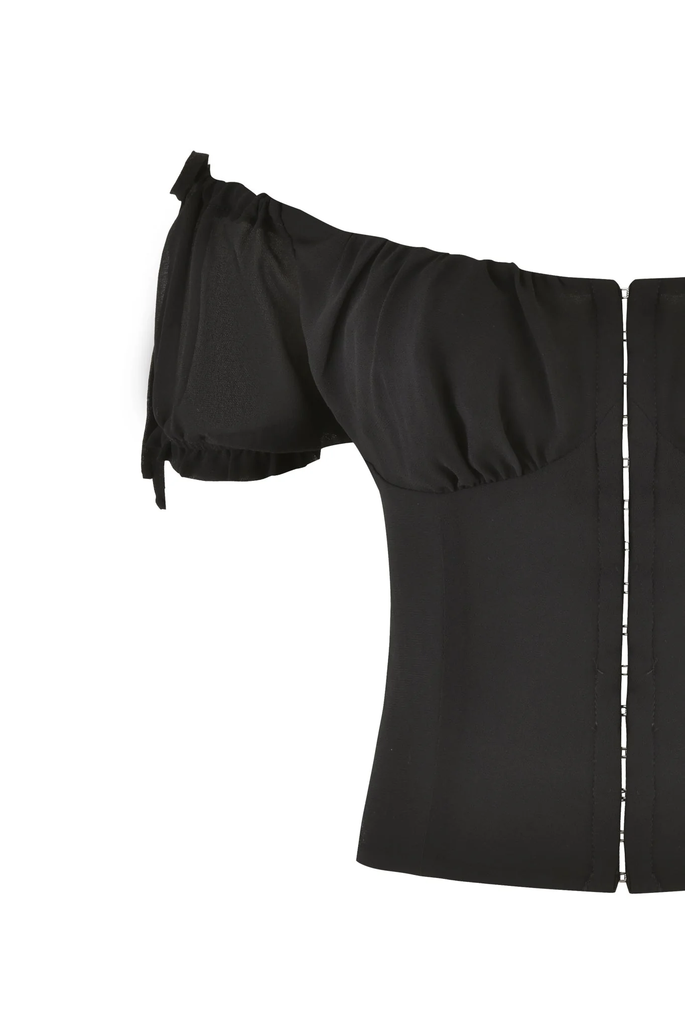 VALERIE GEORGETTE BUSTIER - BLACK - Image 7