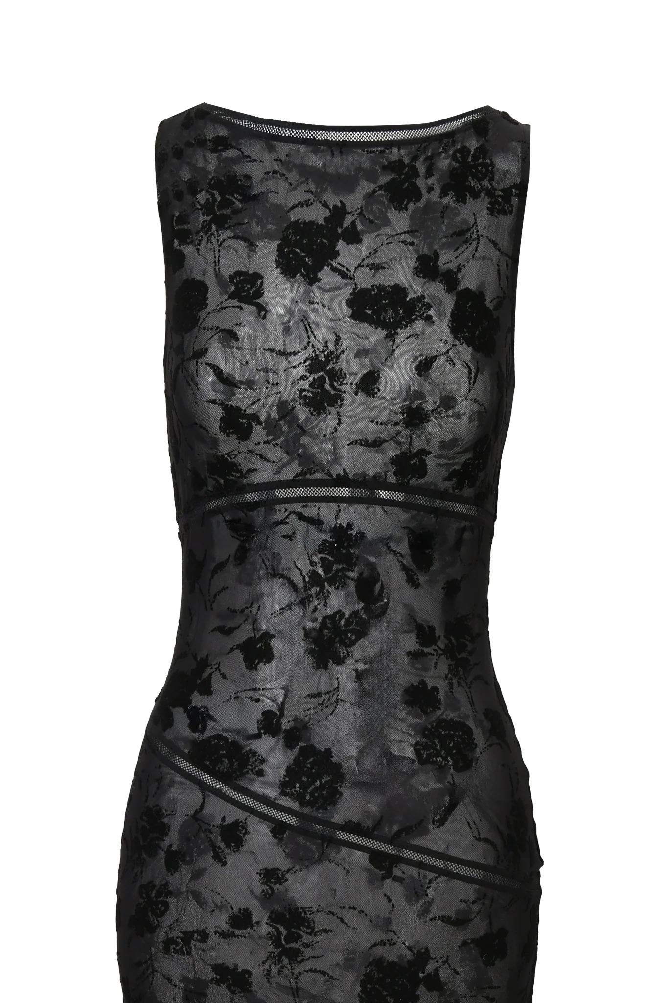 VENETIA MAXI DRESS - BLACK - Image 8