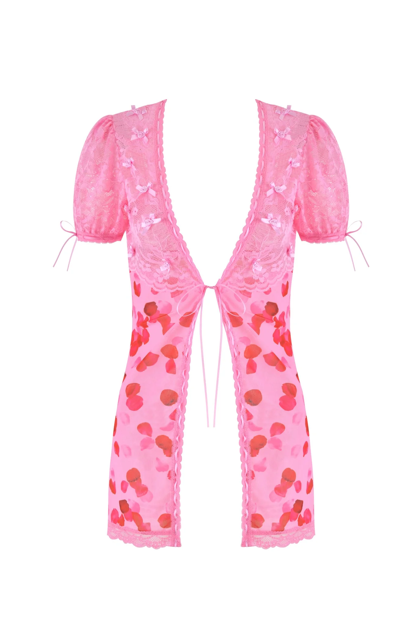 VERONA CHEMISE - PINK : FLORAL : PRETTY PETAL - Image 5