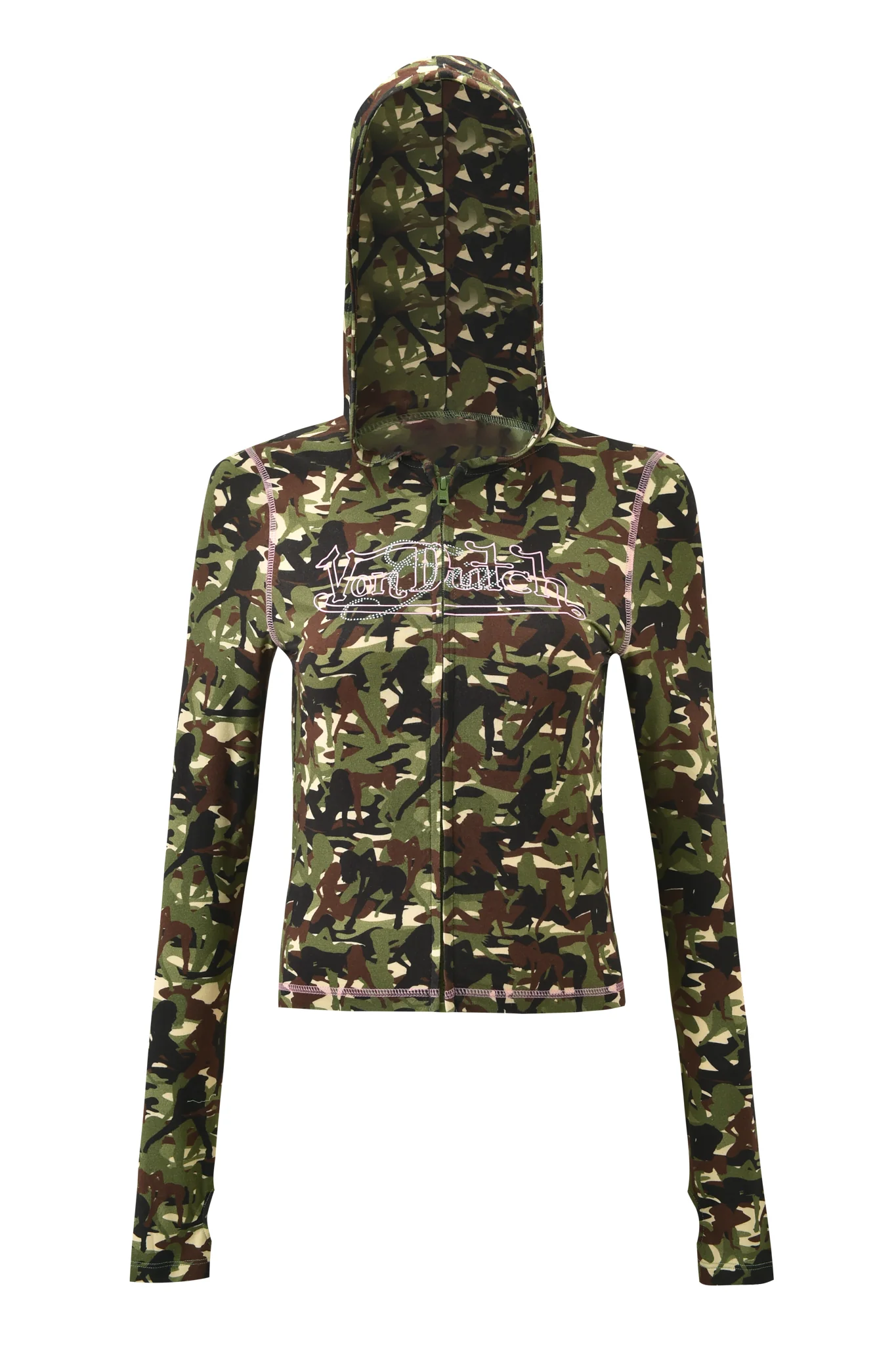 I.AM.GIA X VON DUTCH BLARE HOODIE - GIA GIRL CAMO - Image 10