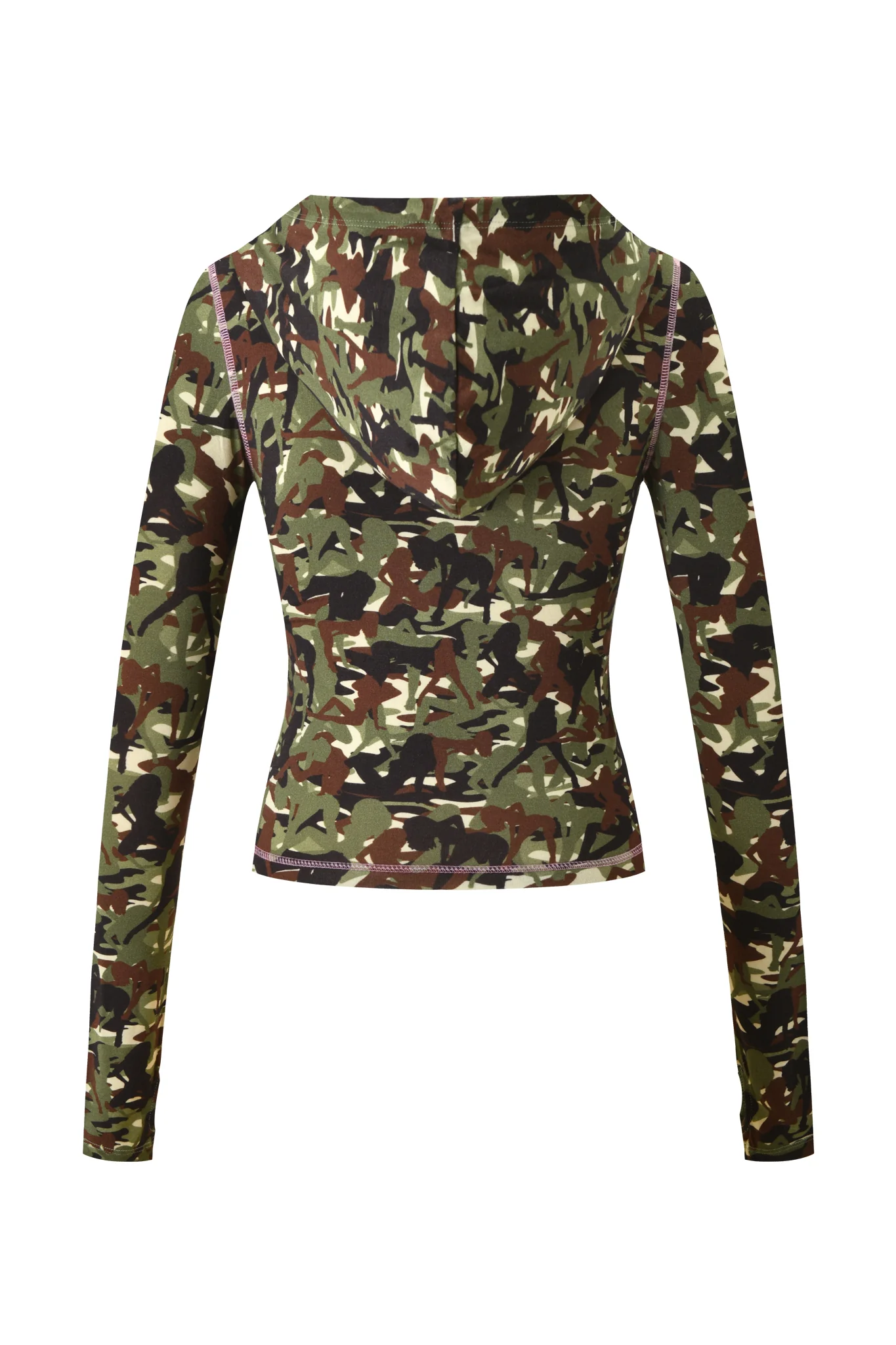 I.AM.GIA X VON DUTCH BLARE HOODIE - GIA GIRL CAMO - Image 12