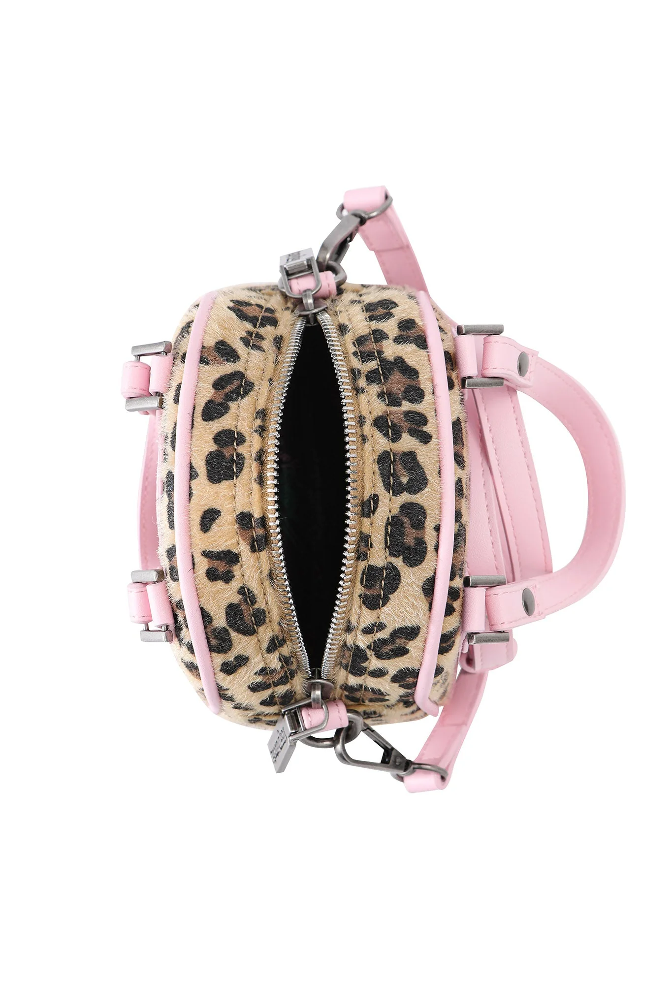 I.AM.GIA X VON DUTCH MINI BOWLING BAG - LEOPARD - Image 6