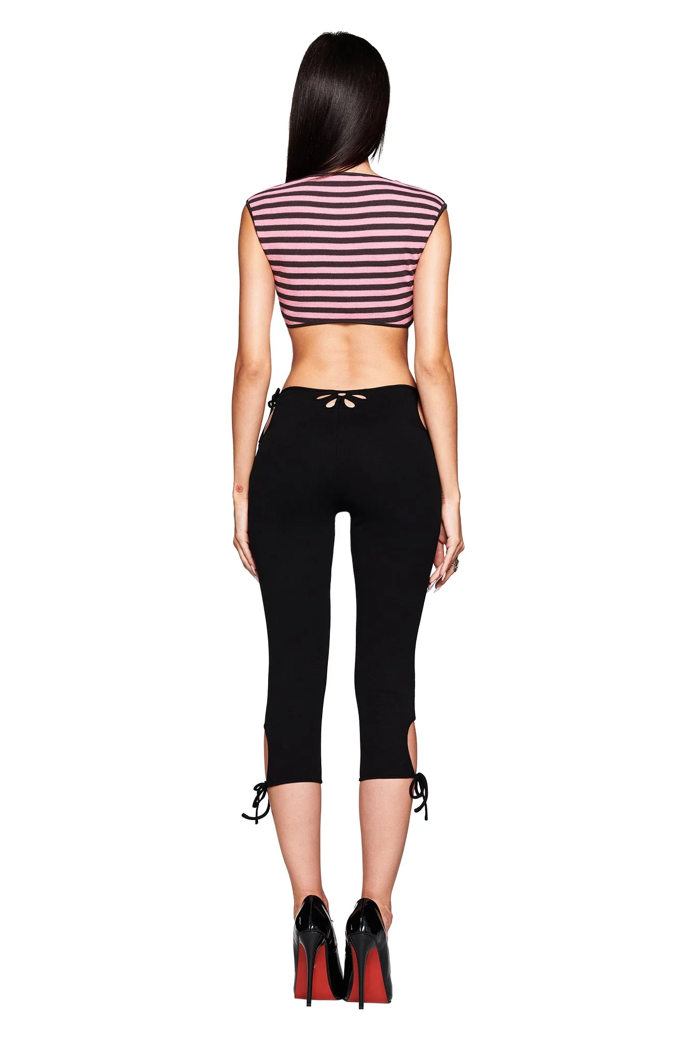 YUNA CAPRI - BLACK - Image 5