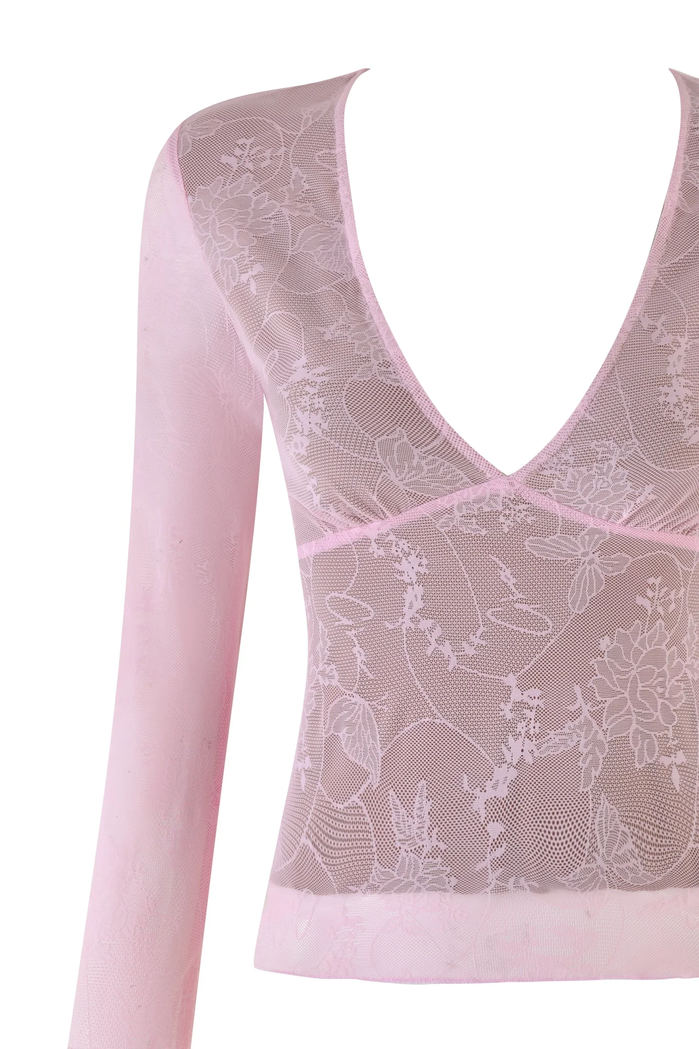 YVETTE TOP - PINK : BABY PINK - Image 7