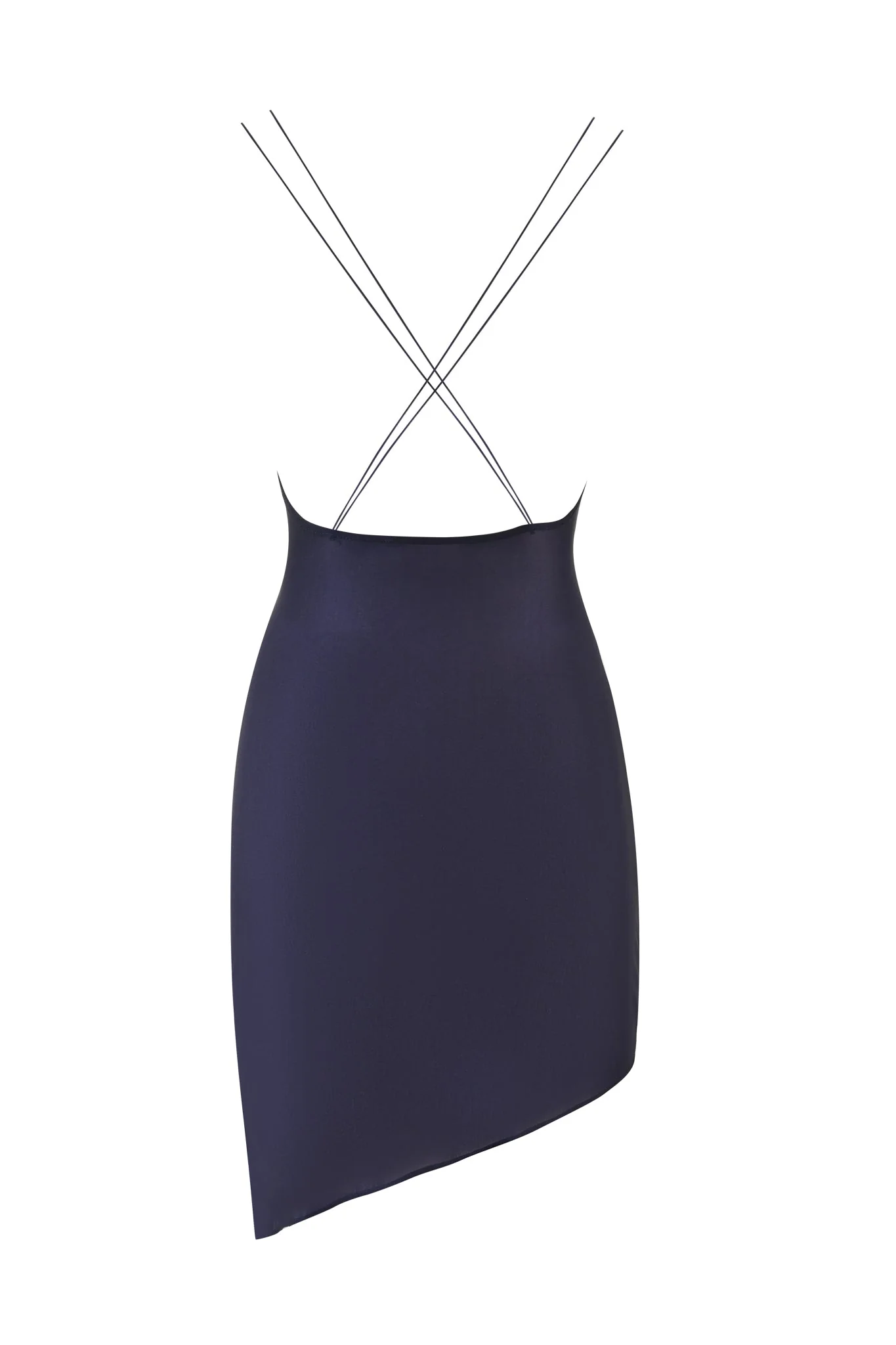 ZARINA MINI DRESS - BLUE - Image 8