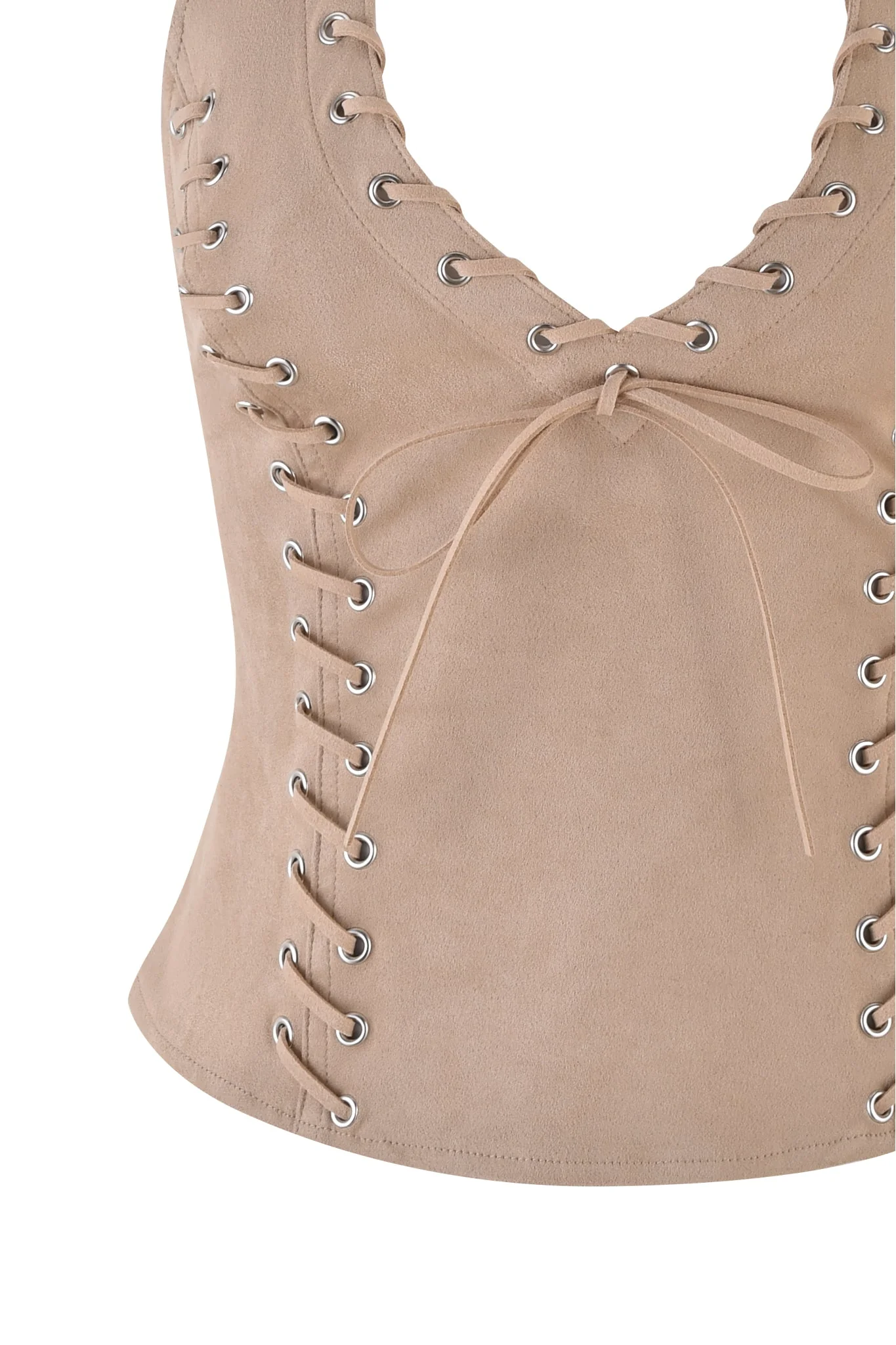 ZEPHYR TOP - BEIGE : TAN - Image 10