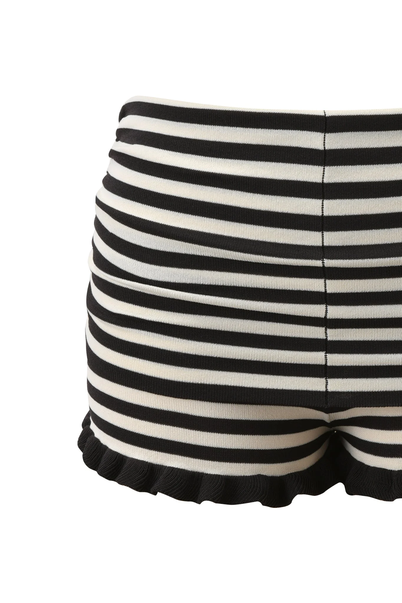 ZINNIA SHORT - BLACK AND CREAM - Image 10