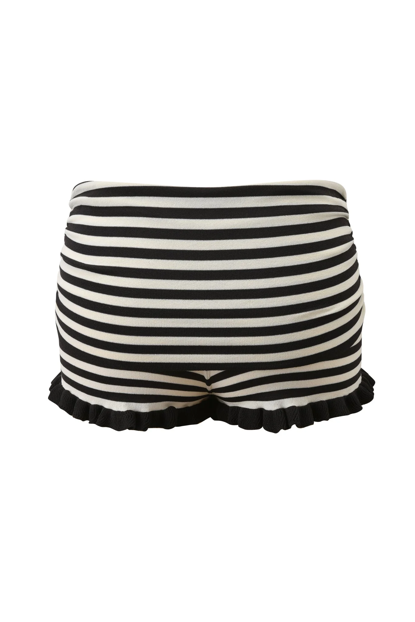 ZINNIA SHORT - BLACK AND CREAM - Image 9