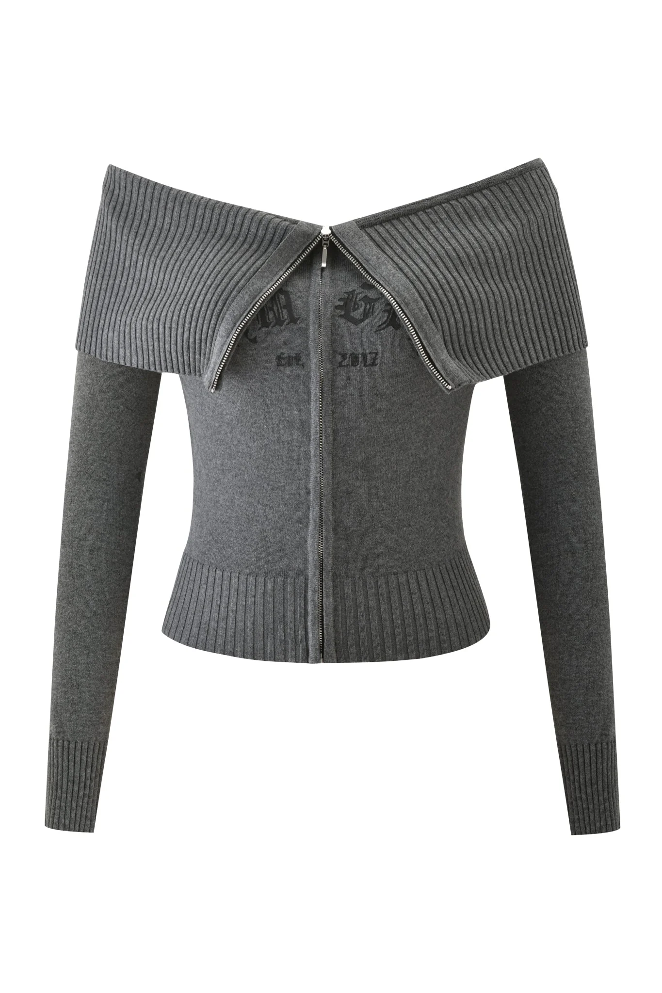 ZION CARDIGAN - GREY - Image 5